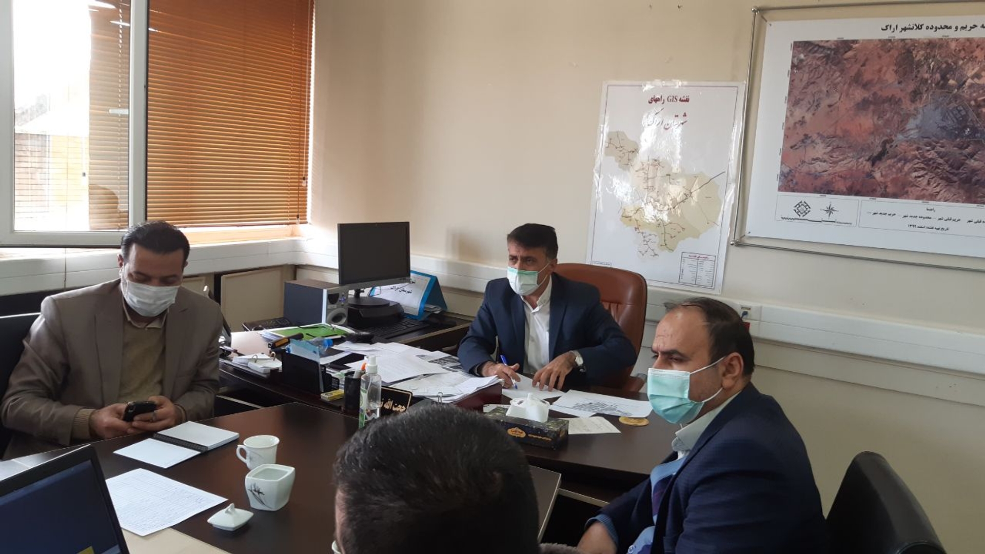 ستاد هماهنگی و پیگیری مناسب سازی معابر عمومی شهرستان اراک برگزار گردید