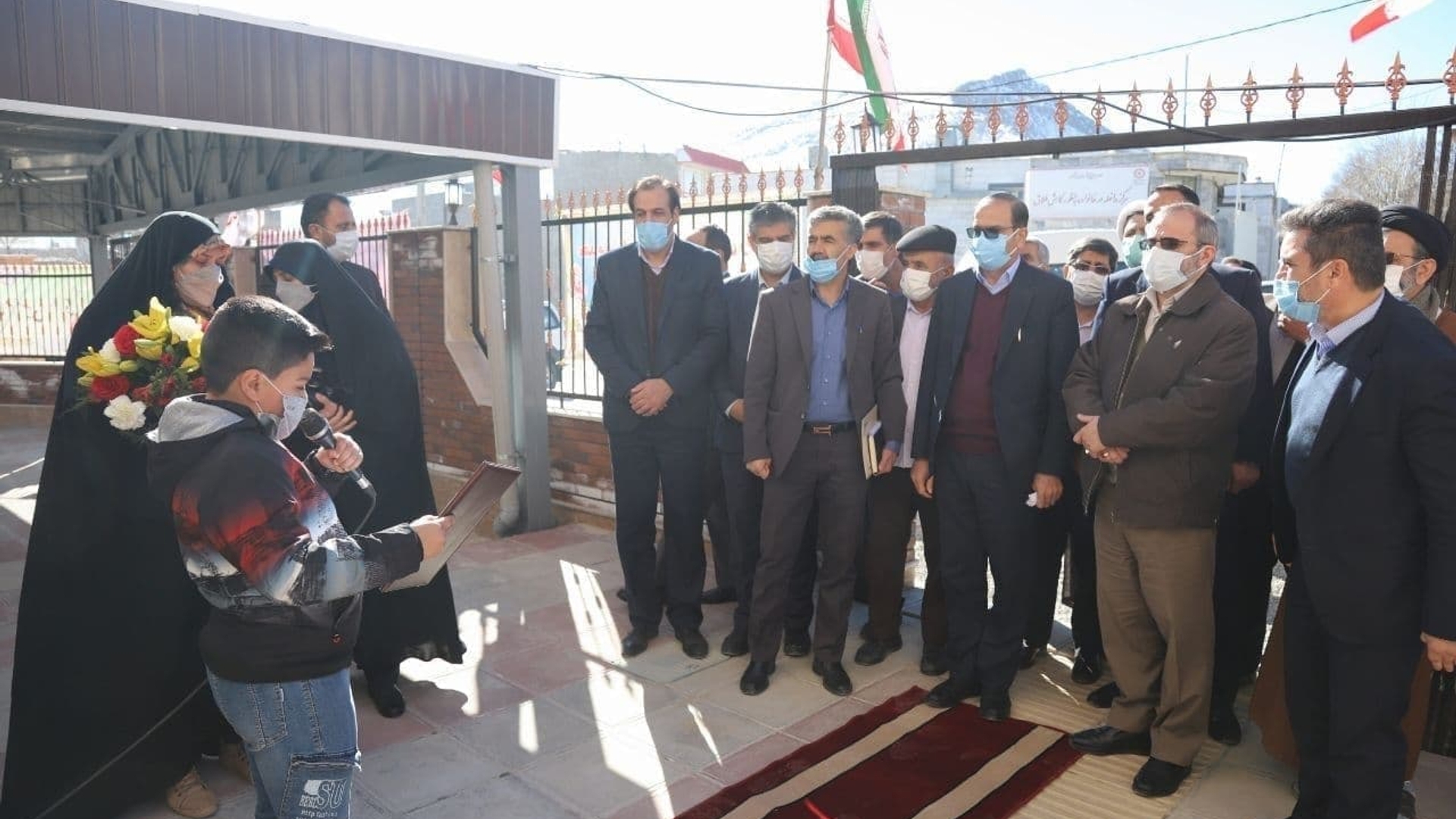 بهره برداری از ساختمان بنیاد شهید و امور ایثارگران شهرستان شازند