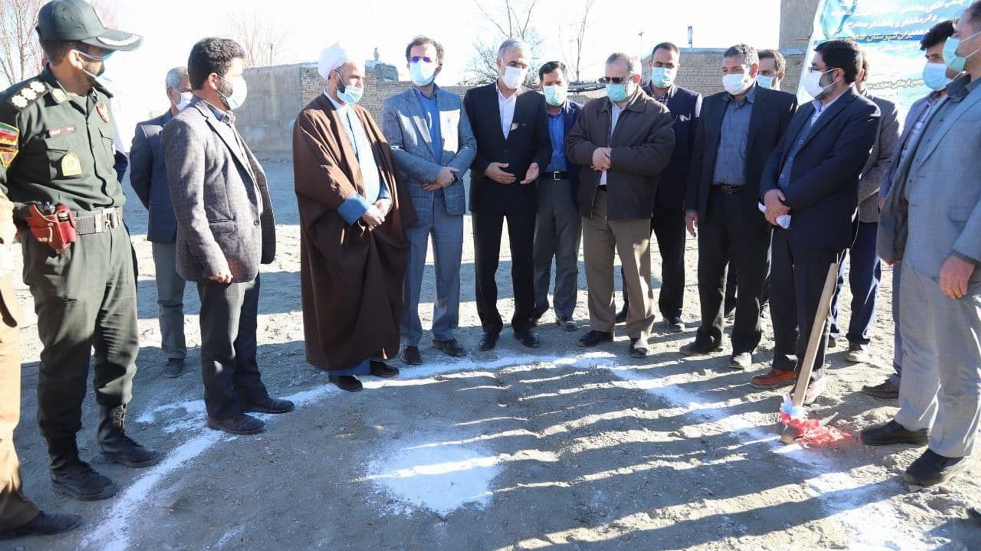 کلنگ زنی مجتمع فرهنگی دهیاری روستای جوشیروان