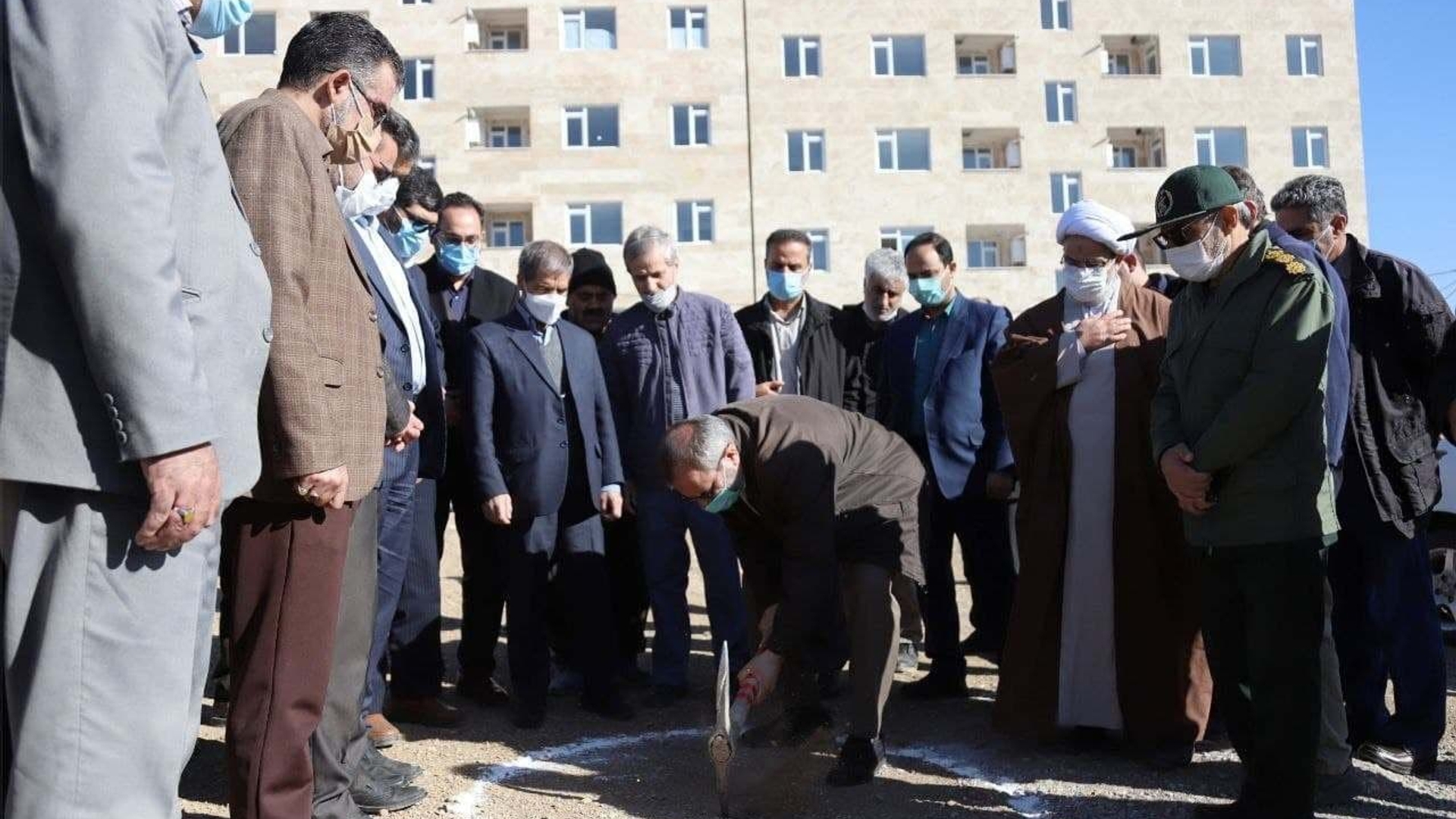 کلنگ زنی فاز دوم مسکن محرومین در محلات