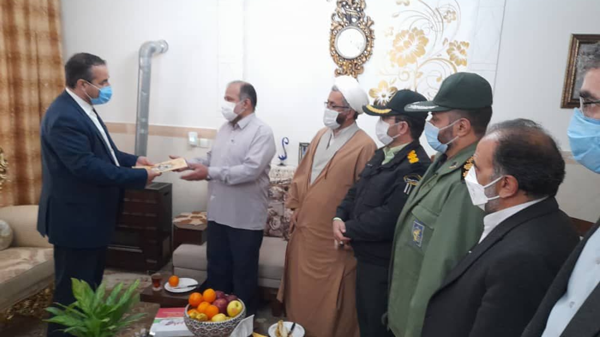 دیدار با جانبازان سرافراز فرهاد عباسی،عیوض خانی و ابراهیم شعبانی