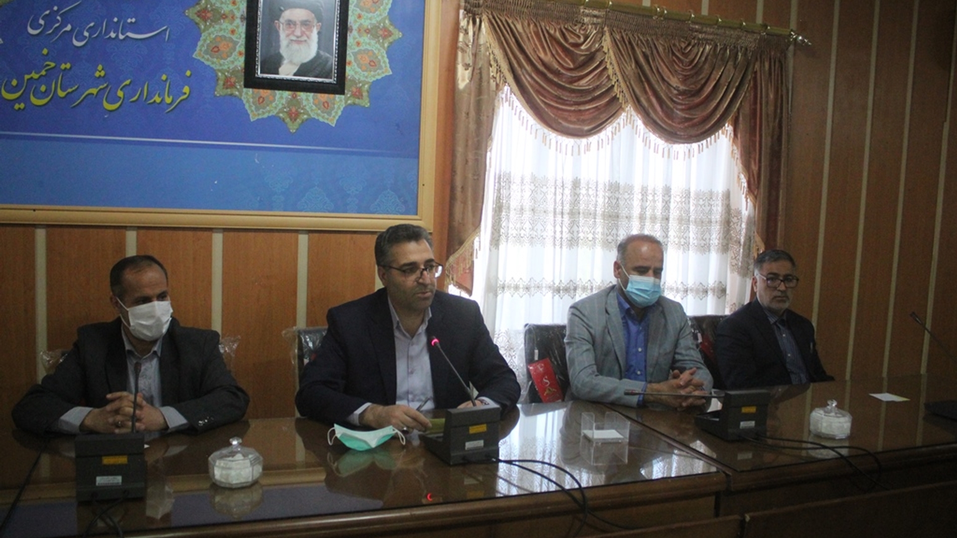 جلسه پرسنلی فرمانداری شهرستان خمین