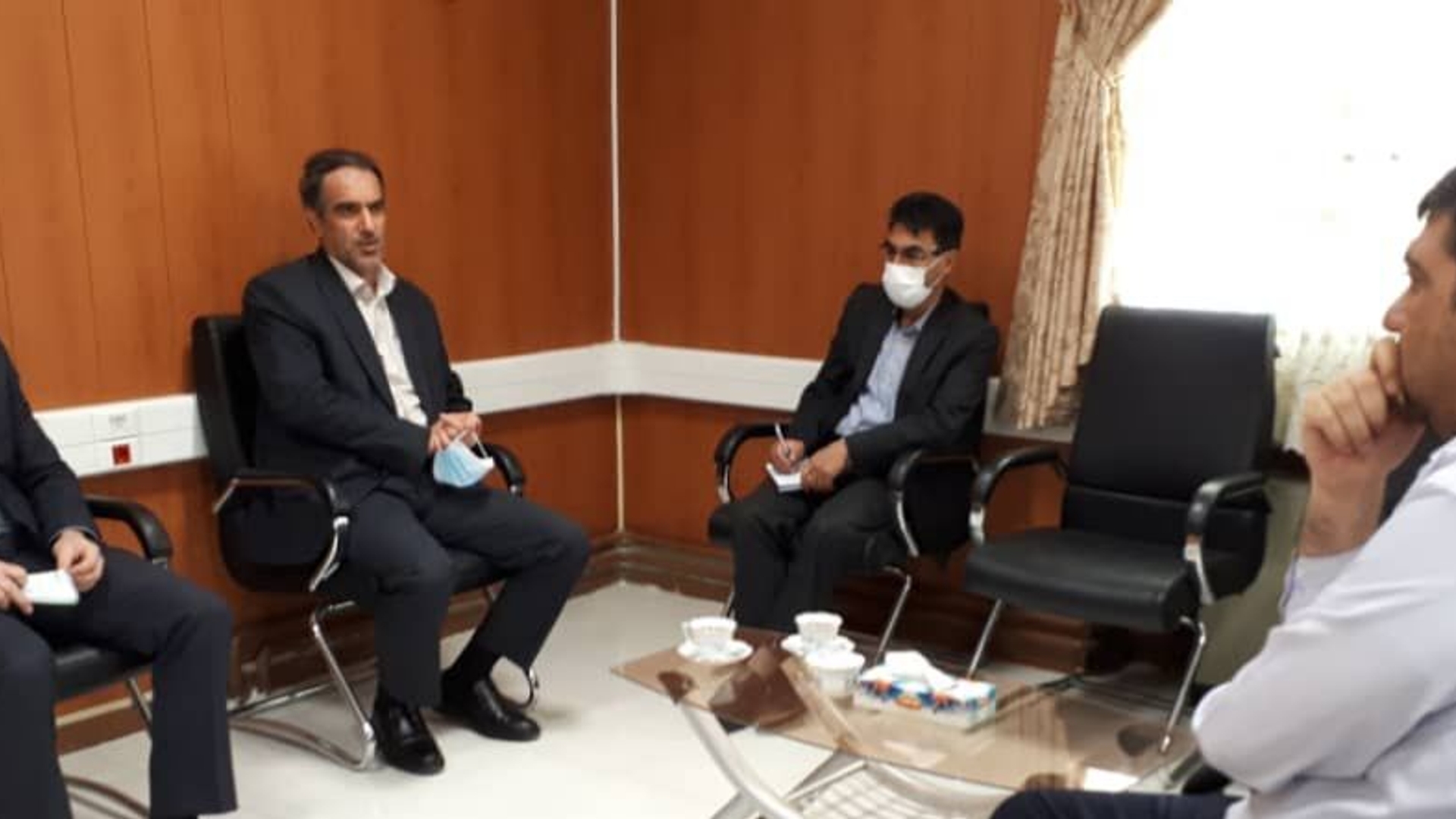 دیدار مدیر کل فنی و حرفه‌ای استان با مهندس هادی فرماندار شهرستان اراک