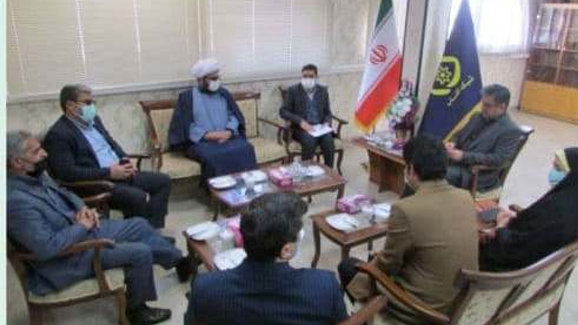 "دیدار گازری سرپرست فرمانداری شهرستان خنداب با مدیرکل صدا وسیمای استان مرکزی"