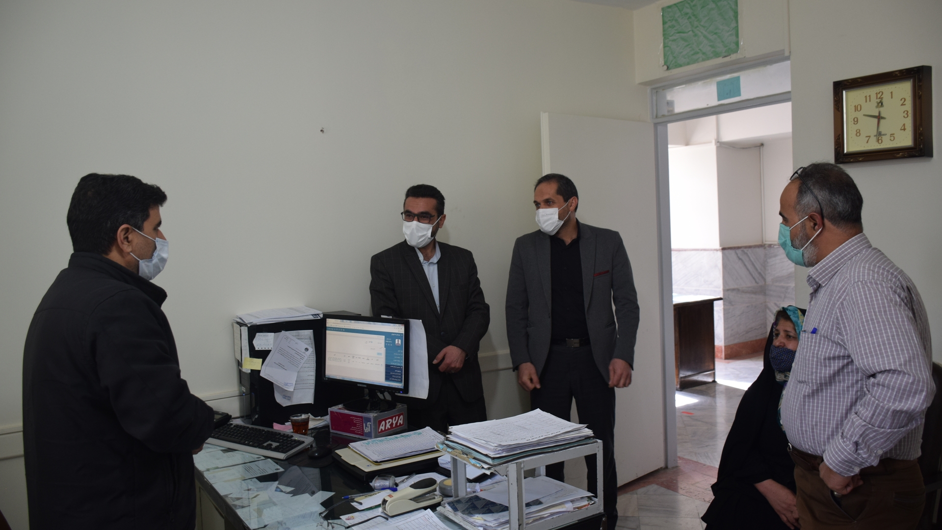 بازدید سرزده محمدرضا ناظری فرماندار شهرستان محلات از کمیته امداد امام خمینی(ره)