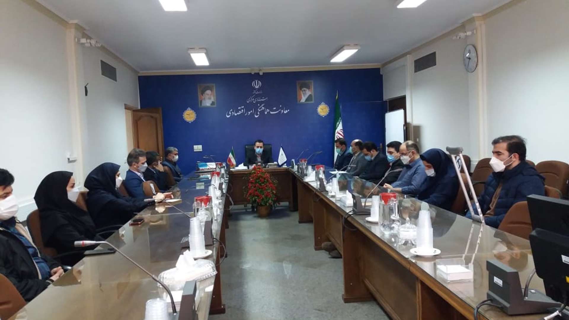 مراسم تودیع و معارفه مدیرکل دفتر هماهنگی امور اقتصادی استانداری به ریاست سرپرست معاونت هماهنگی امور اقتصادی برگزار گردید.