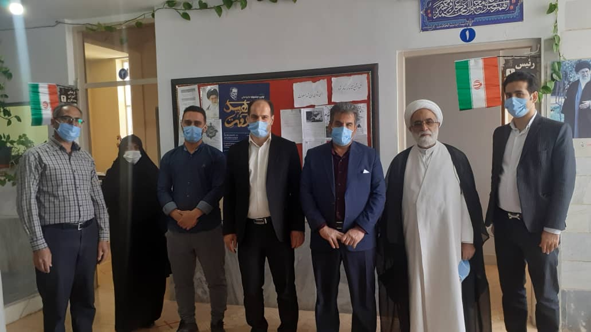 بازدید فرماندار از اداره بنیاد شهید و امور ایثارگران شهرستان دلیجان