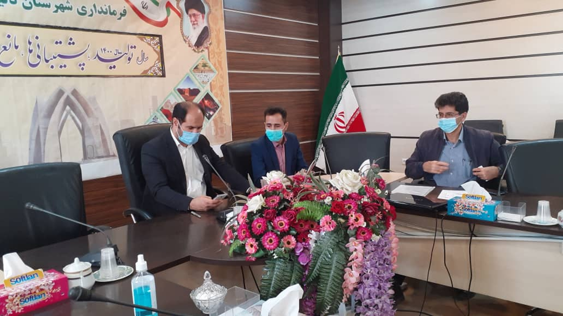 جلسه ستاد مديريت كرونا در استان مركزي
