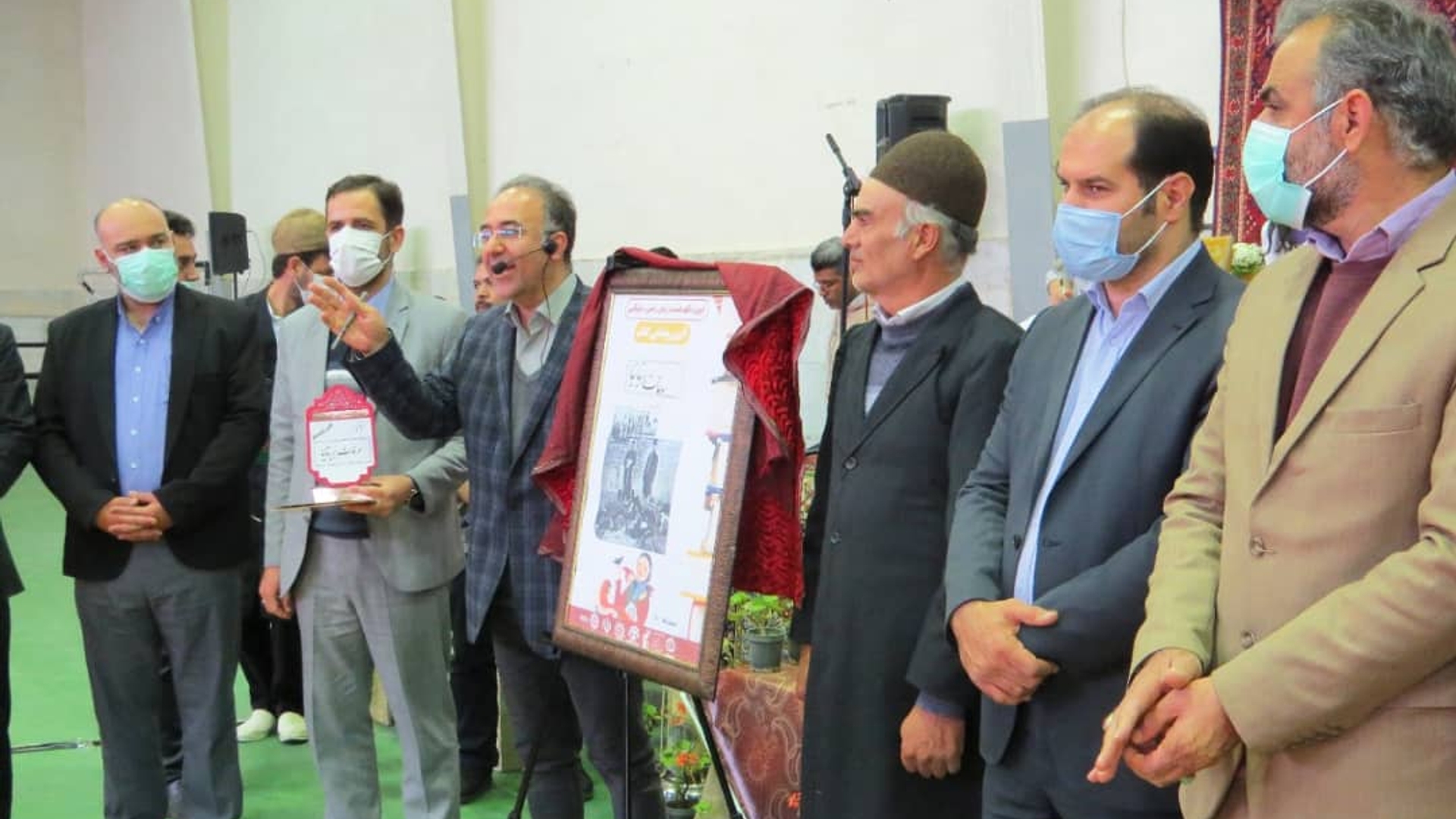 حضور فرماندار در مراسم اختتامیه جشن آش اسفندی دلیجان