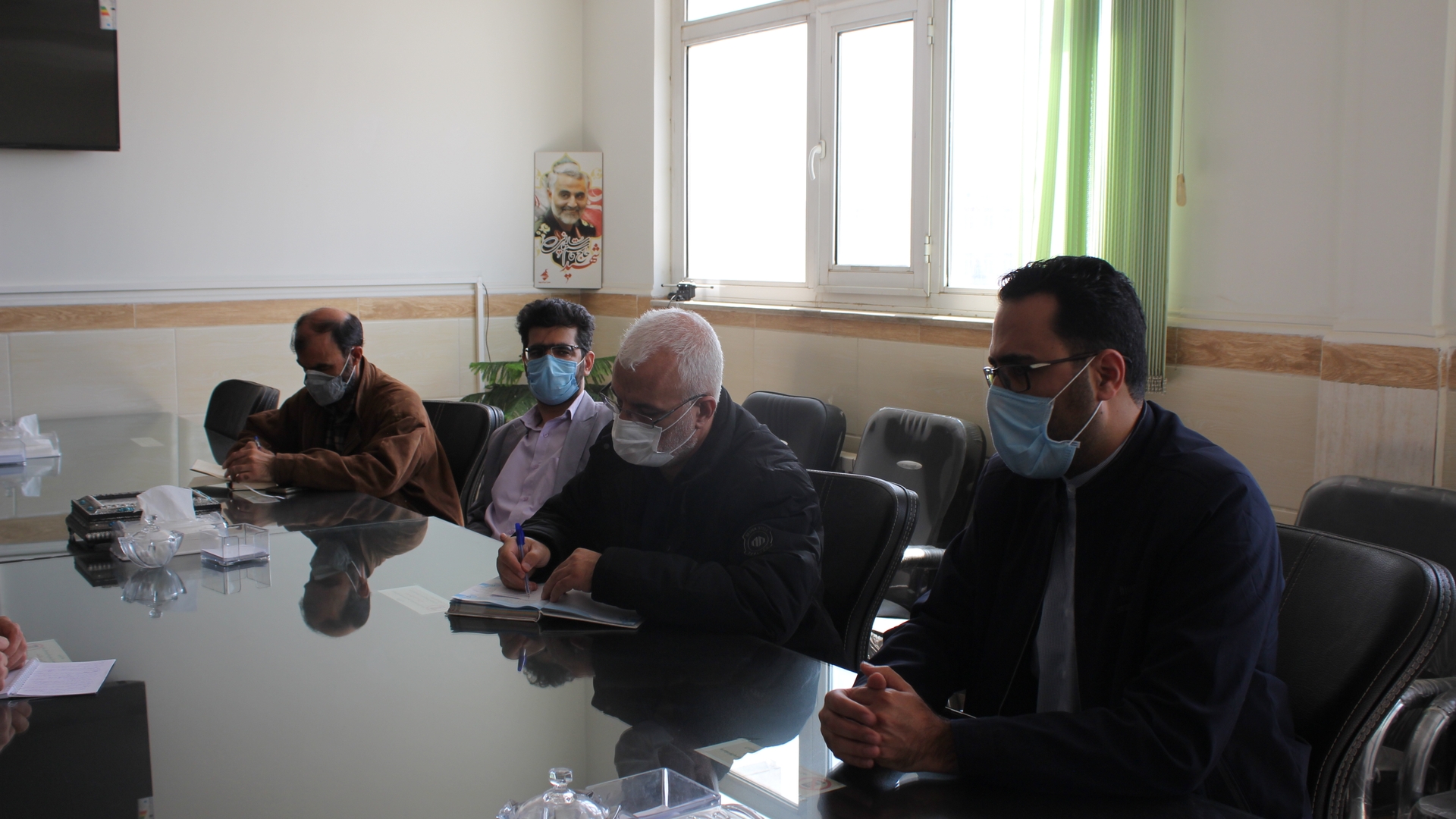 جلسه با جانشین فرمانده سپاه روح الله