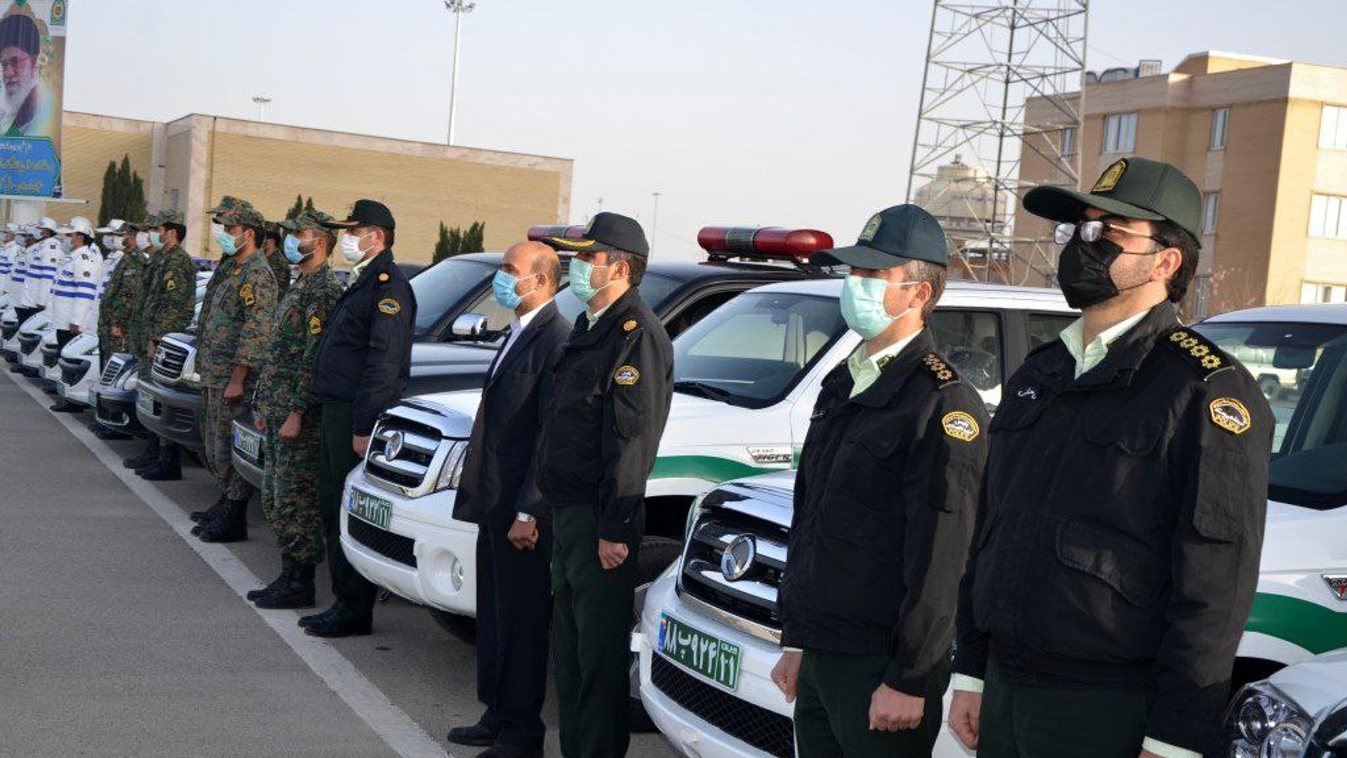 مانور ستاد اجرایی خدمات سفر استان مرکزی در اراک برگزار شد