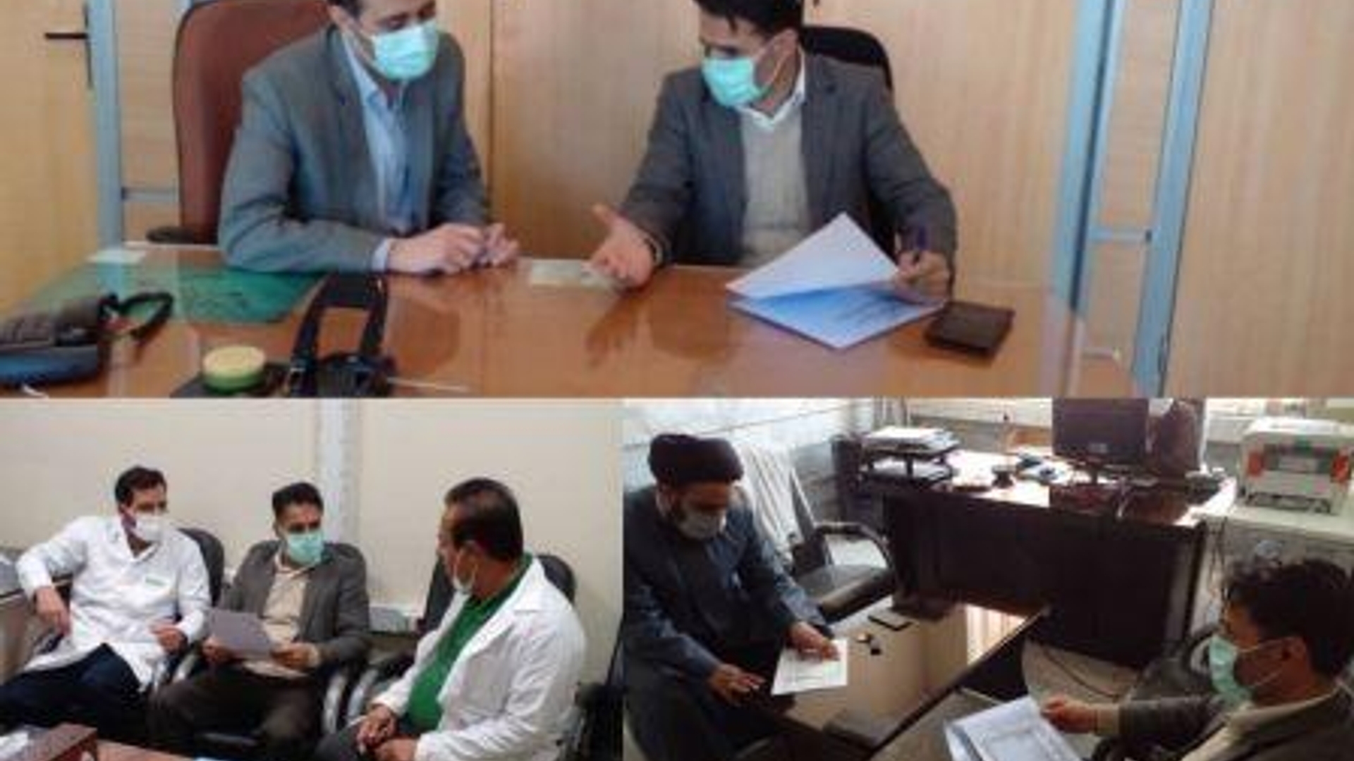 "بازدید از ادارات ونهادهای سطح شهرستان خنداب"