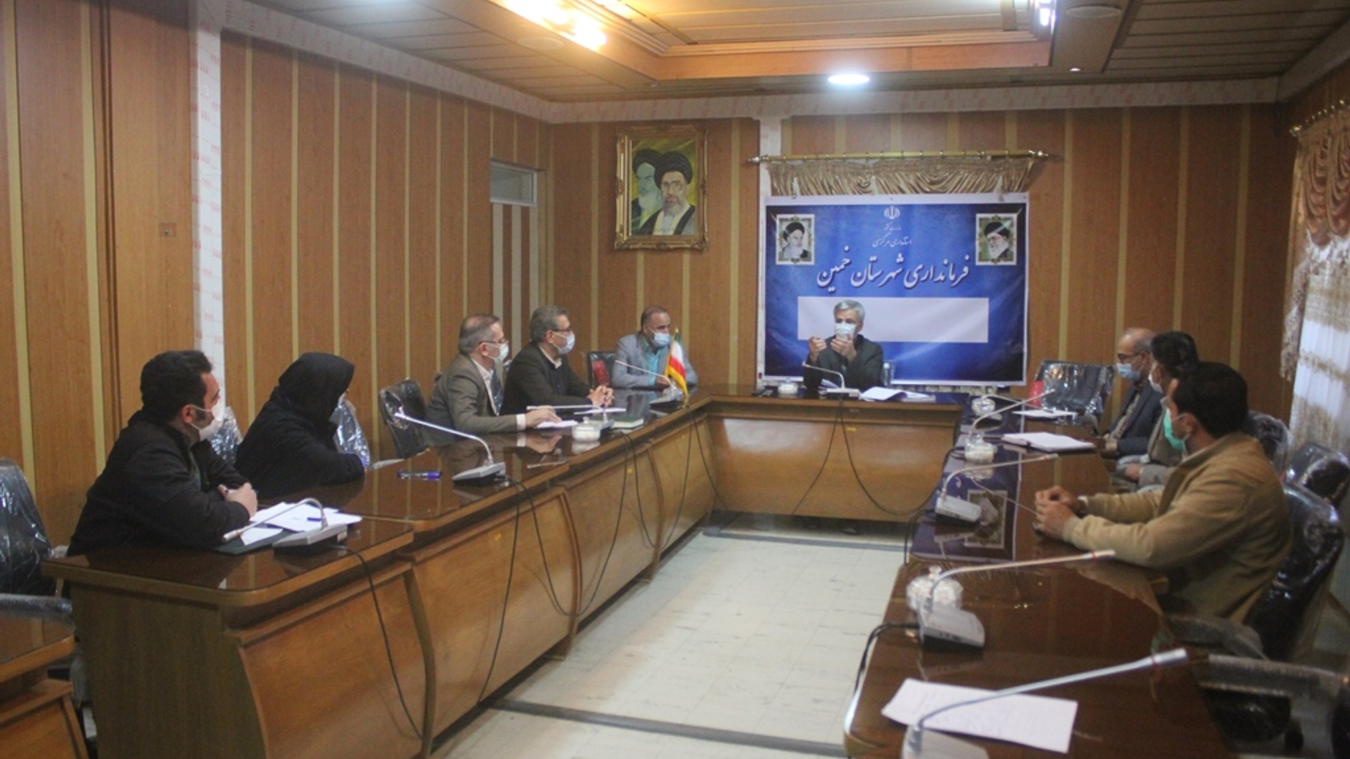 جلسه ستاد تنظیم بازار خمین برگزار شد