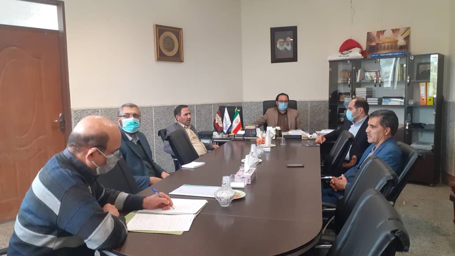 جلسه هیات تطبیق مصوبات شوراهای اسلامی شهرستان دلیجان