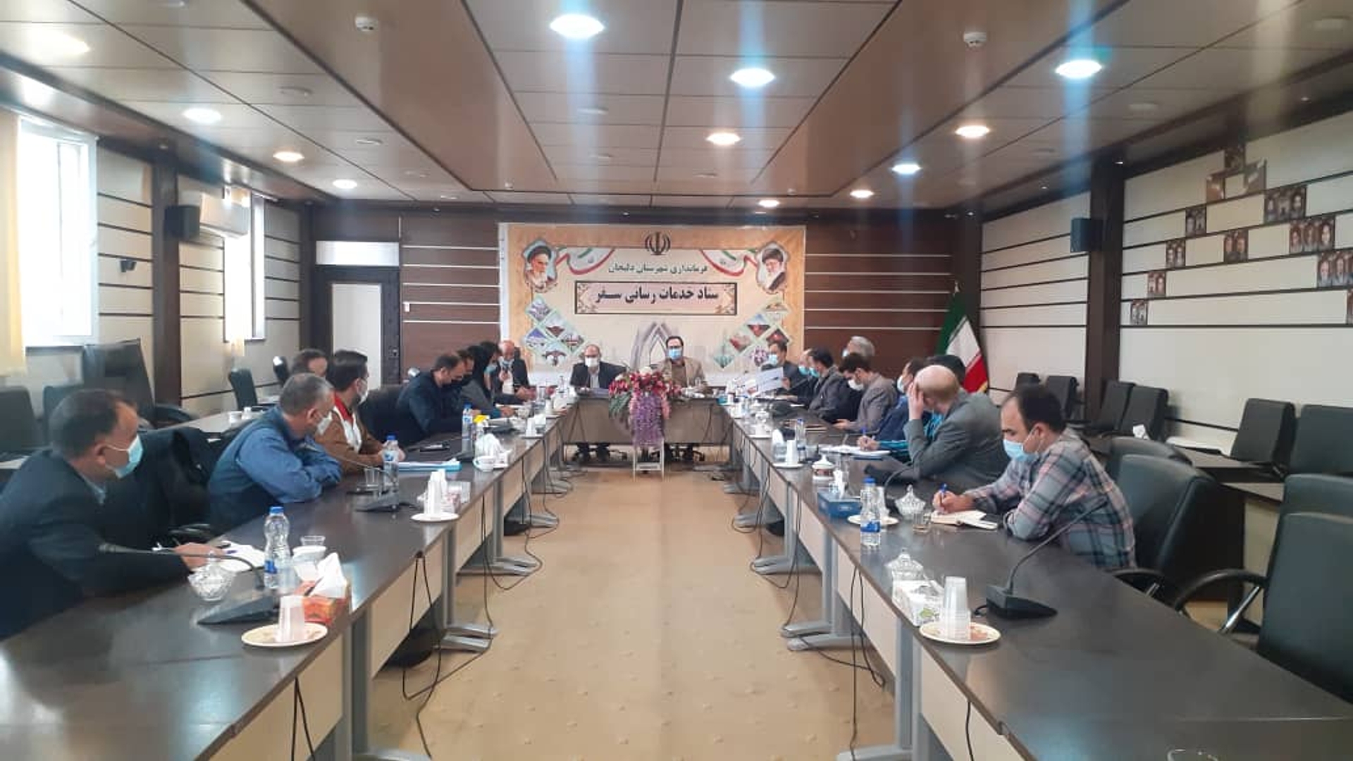 جلسه ستاد خدمات سفر شهرستان دلیجان