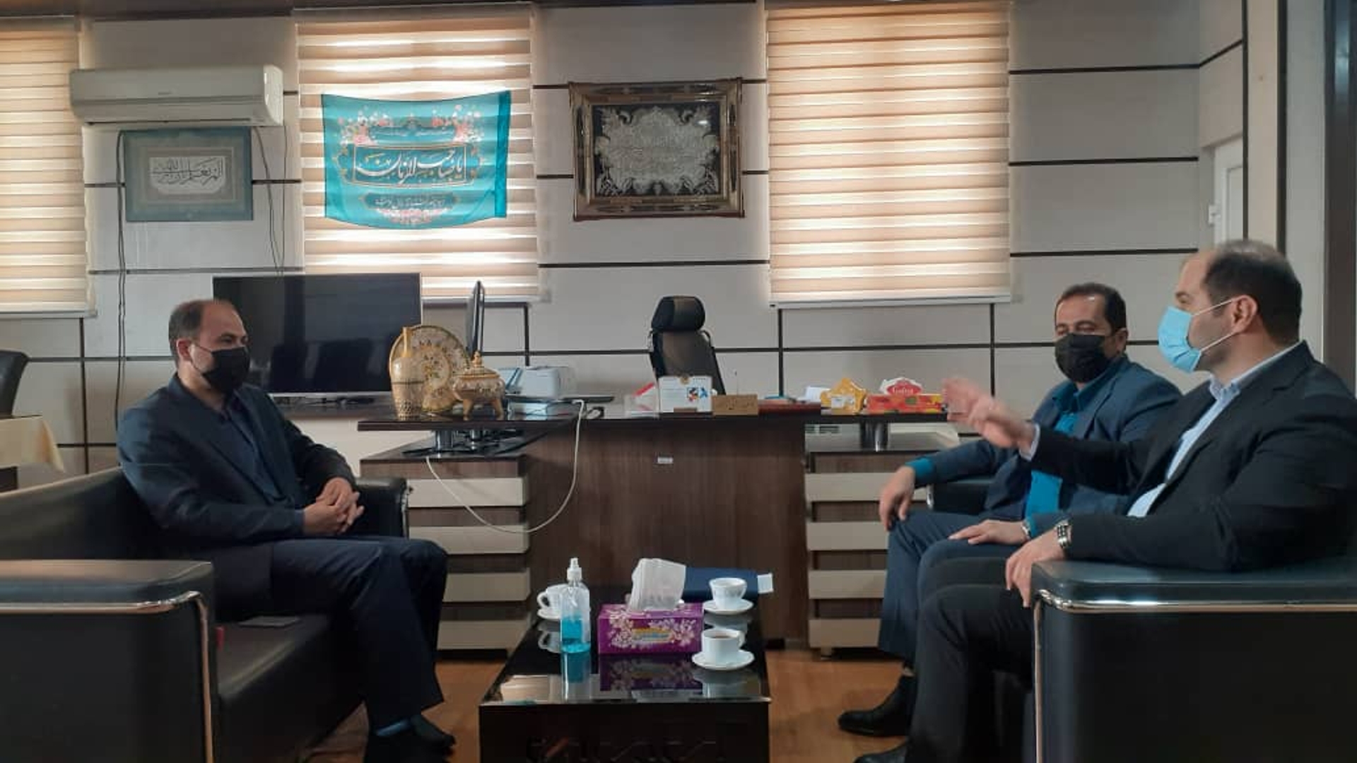 نشست فرماندار شهرستان دلیجان با دبیر شورای هماهنگی مبارزه با مواد مخدر استان مرکزی