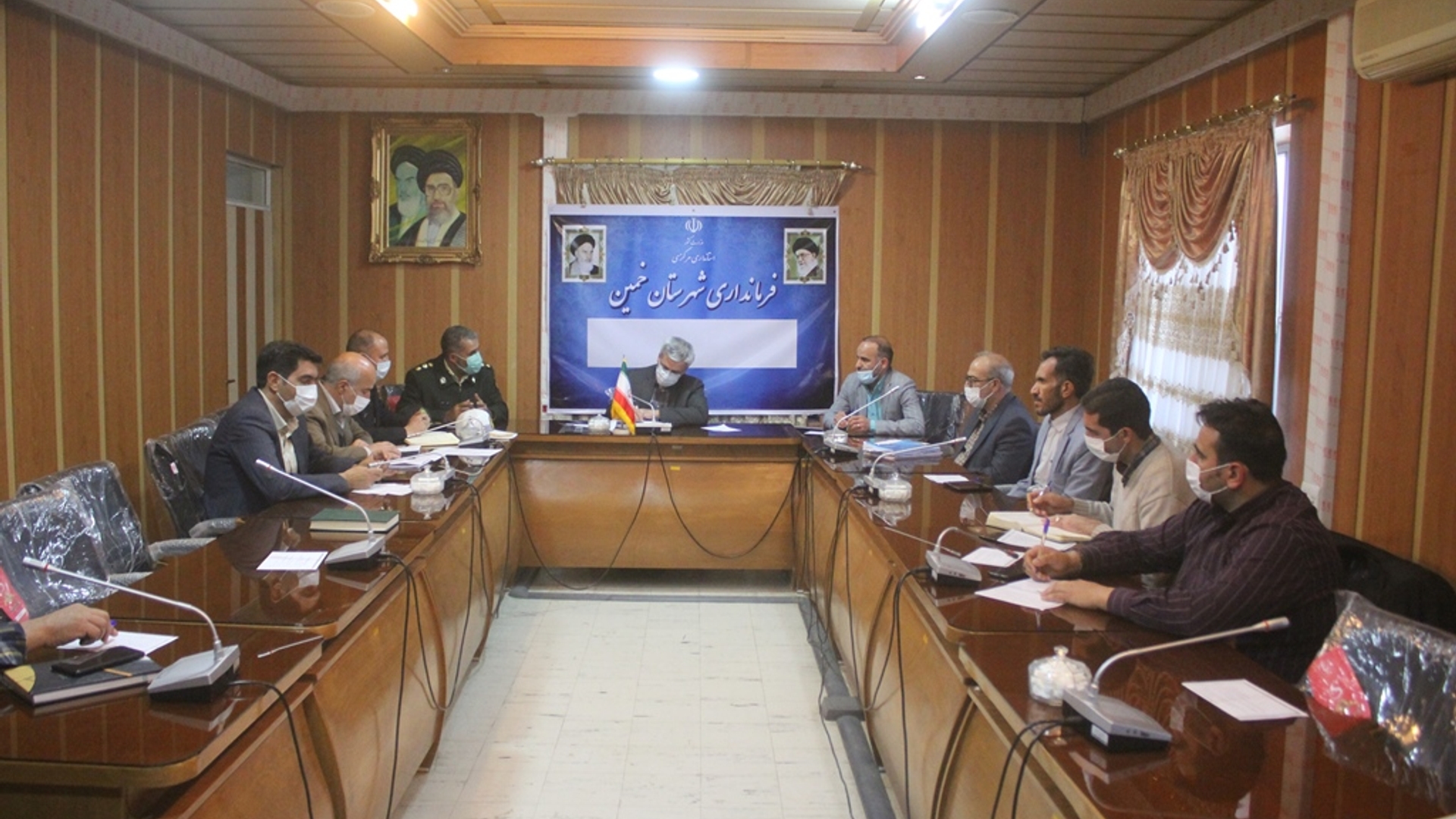 جلسه شورای  ترافیک شهرستان خمین برگزار شد