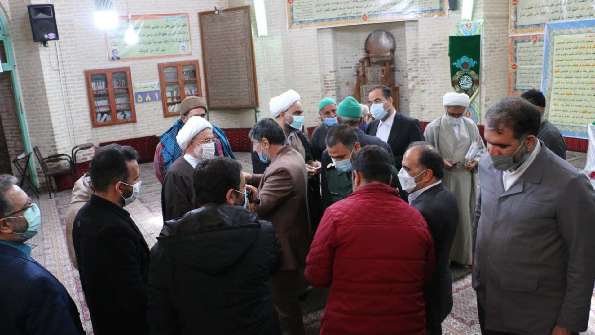 مراسم نمازجماعت مسجد ششناو و دیدار با اقشار مختلف