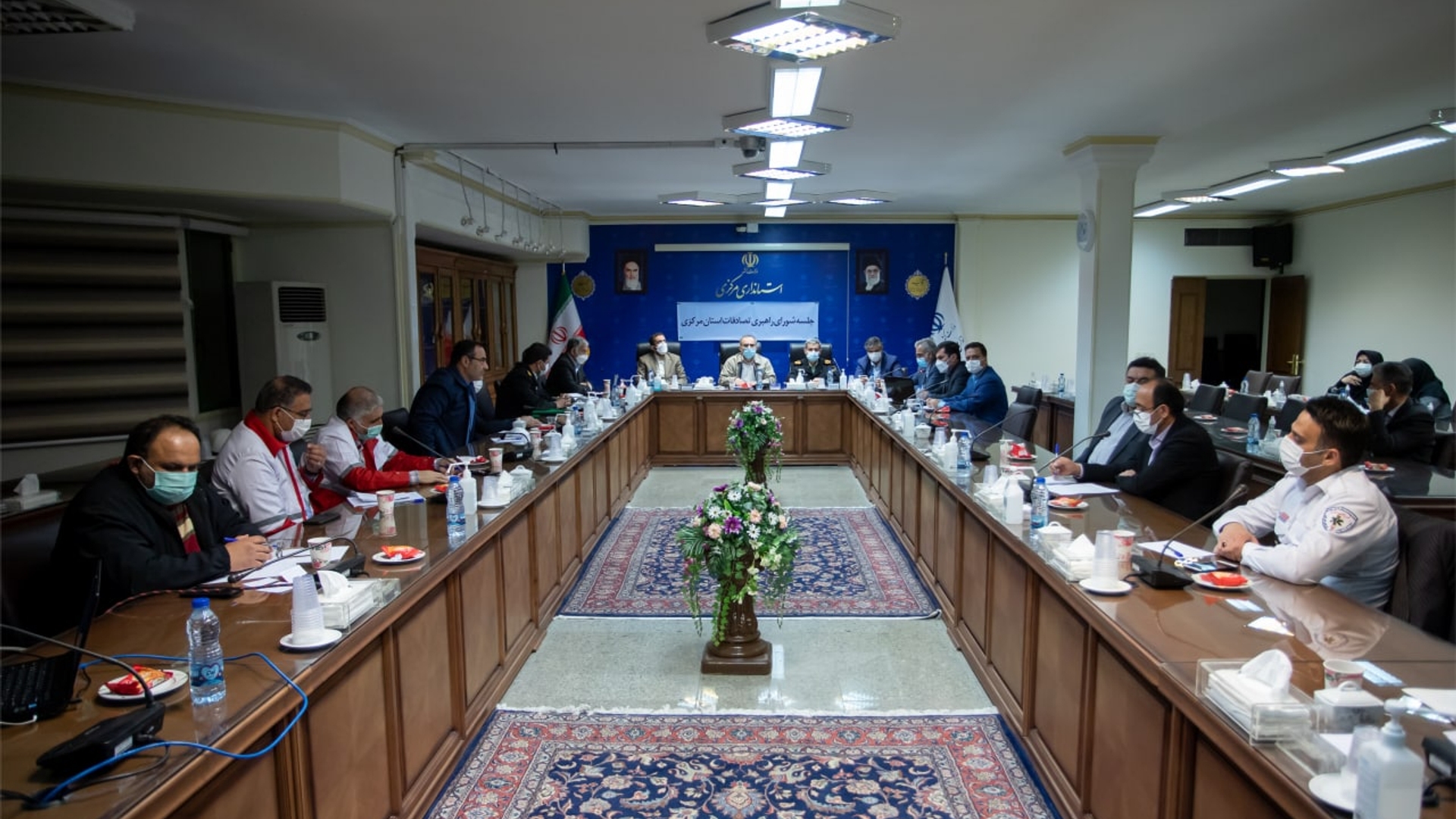 جلسه شورای راهبری تصادفات استان مرکزی