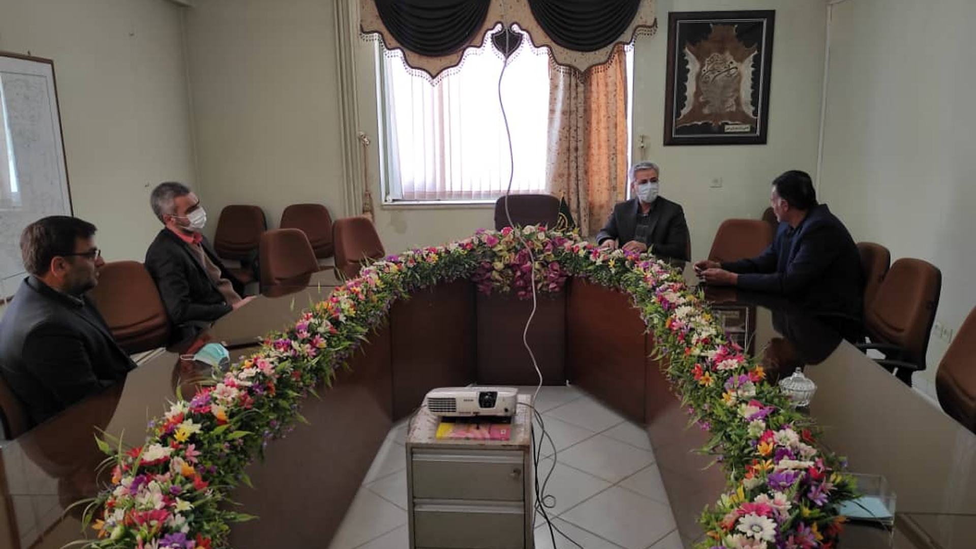 جلسه هماهنگی توزیع میوه شب عید در شهرستان خمین برگزار شد