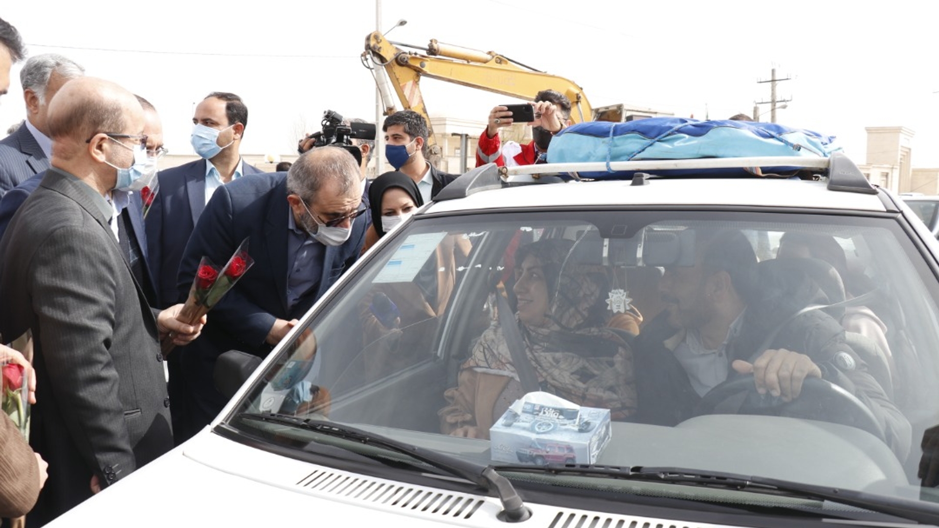 استقبال استاندار مرکزی از میهمانان نوروزی در اراک