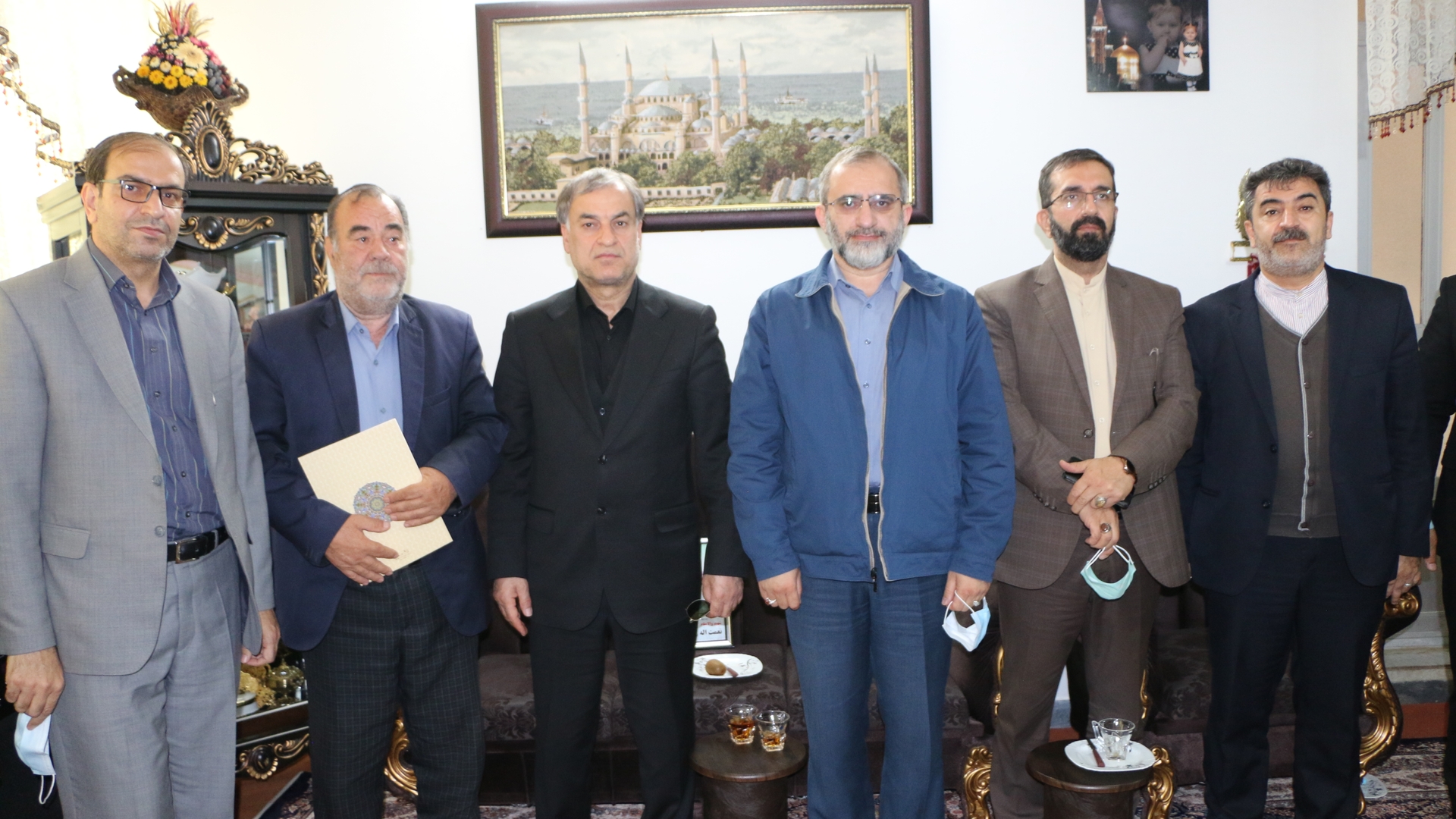 دیداربا خانواده های معظم شهدا، جانبازان و آزادگان در شهر شازند