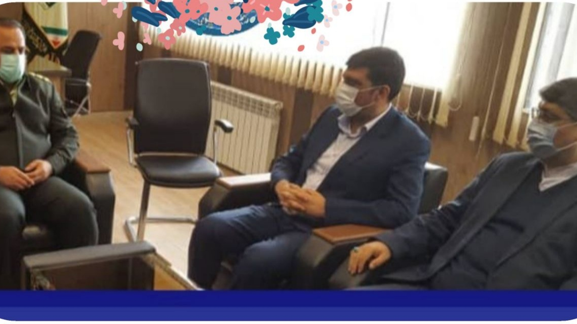 بازدید دکتر کریمی نماینده مردم  شهرستان های اراک، خنداب و کمیجان در مجلس شورای اسلامی،مهندس هادی فرماندار شهرستان اراک ونصیری معاون امور عمرانی فرماندار از فرماندهی انتظامی شهرستان اراک