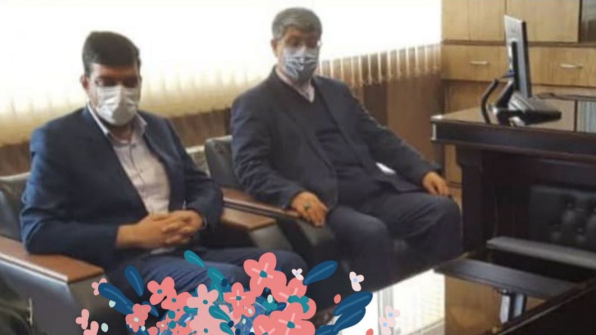 دیدار دکتر کریمی نماینده مردم  شهرستان های اراک، خنداب و کمیجان در مجلس شورای اسلامی با مهندس هادی فرماندار و نصیری معاون عمرانی فرمانداری اراک