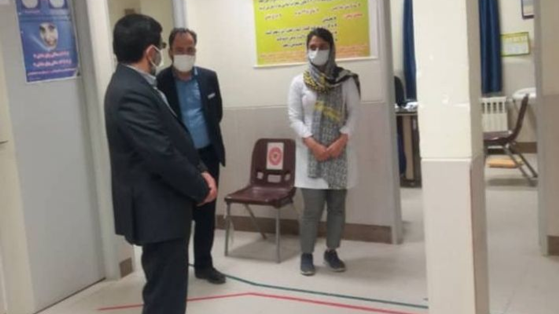 بازدید فرماندار از مرکزجامع سلامت جاورسیان