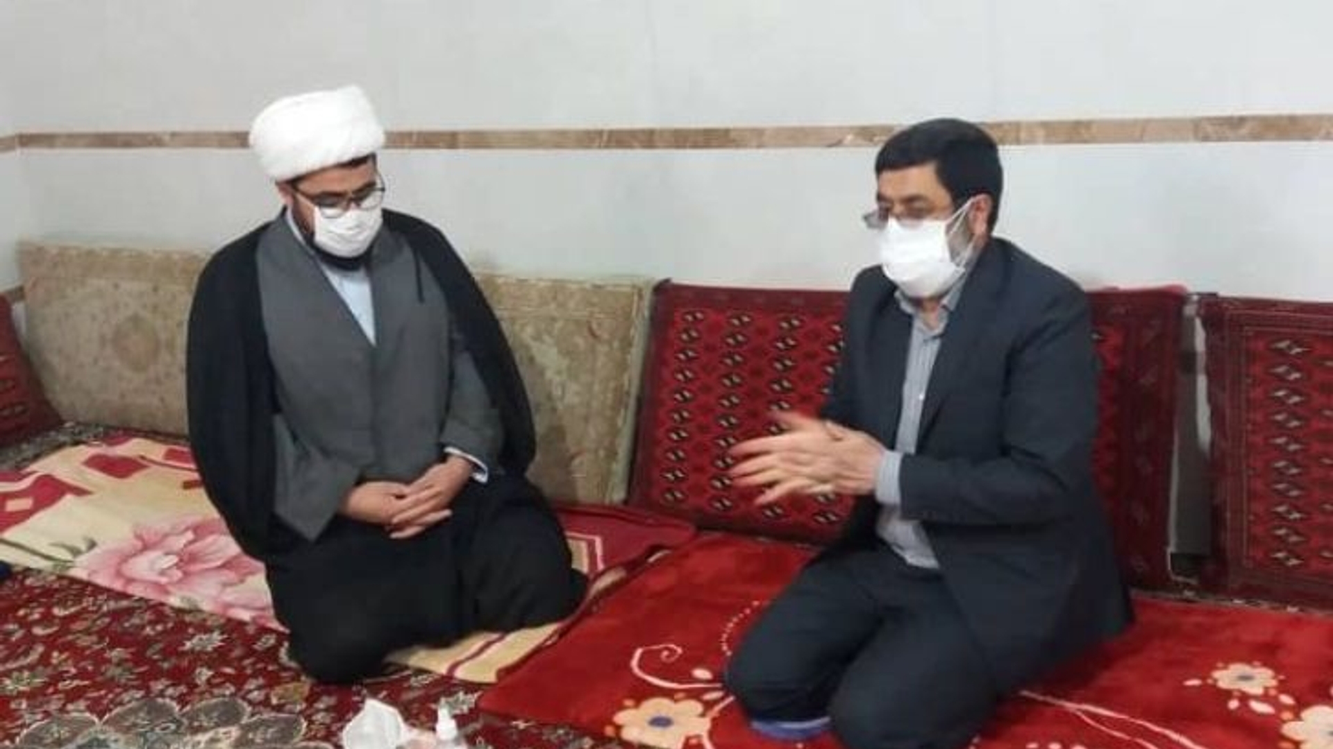 دیدار فرماندار با امام جمعه بخش قره چای