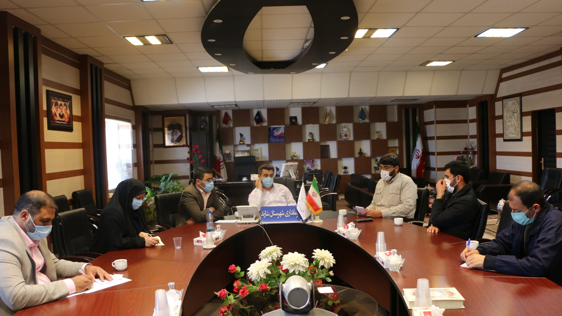 برگزاری نشست تخصصی مشاور استاندار  با فرماندارشهرستان شازند