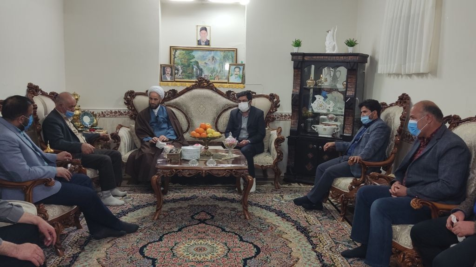 " بازدید فرماندار از روستای قالیباف "