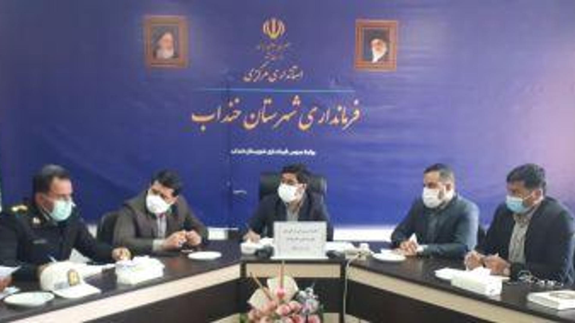 برگزاری جلسه شورای ترافیک شهرستان خنداب در راستای کاهش تصادفات جاده ای