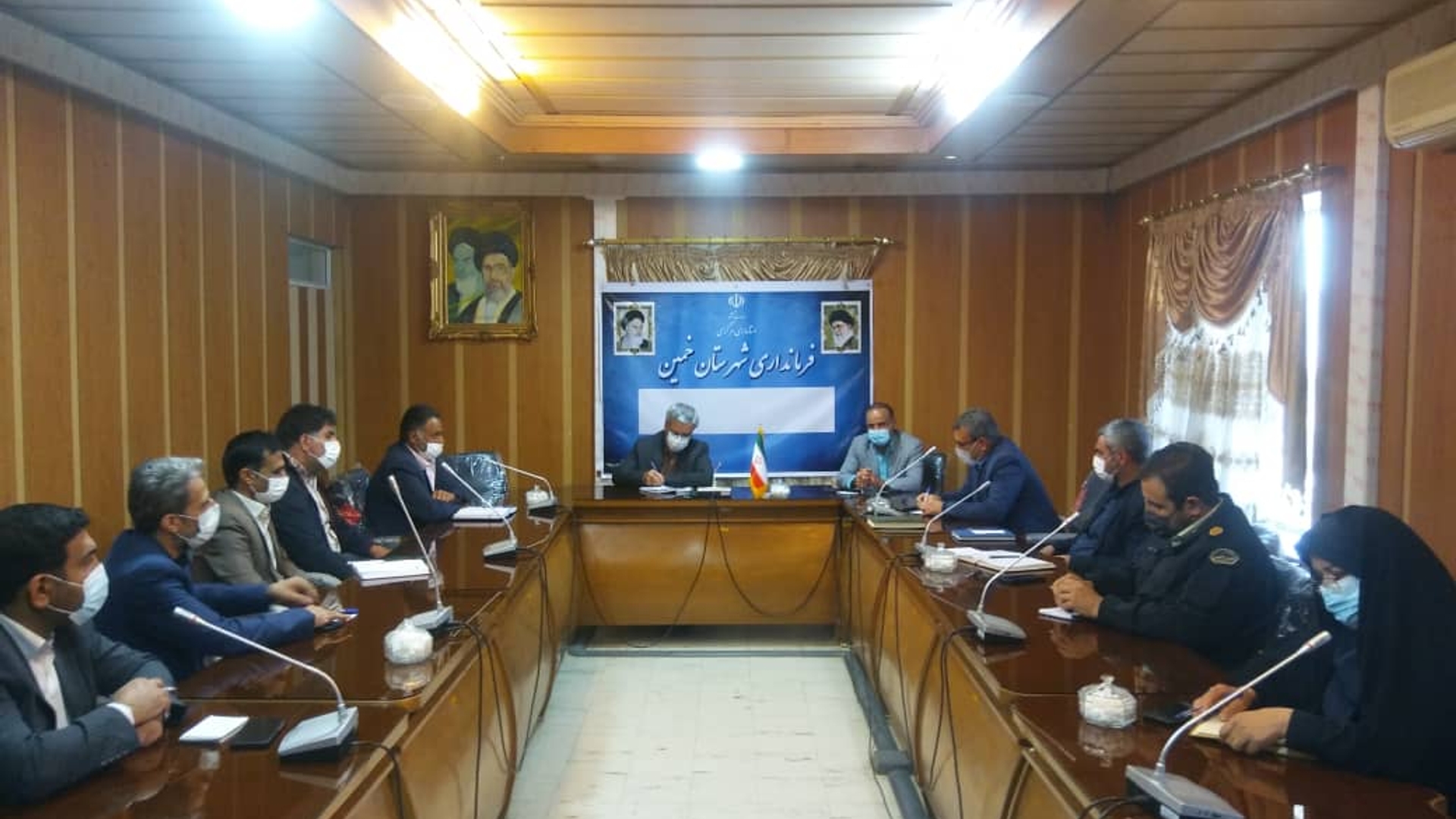 اولین جلسه ستاد تنظیم بازار شهرستان خمین در سال 1401برگزار شد