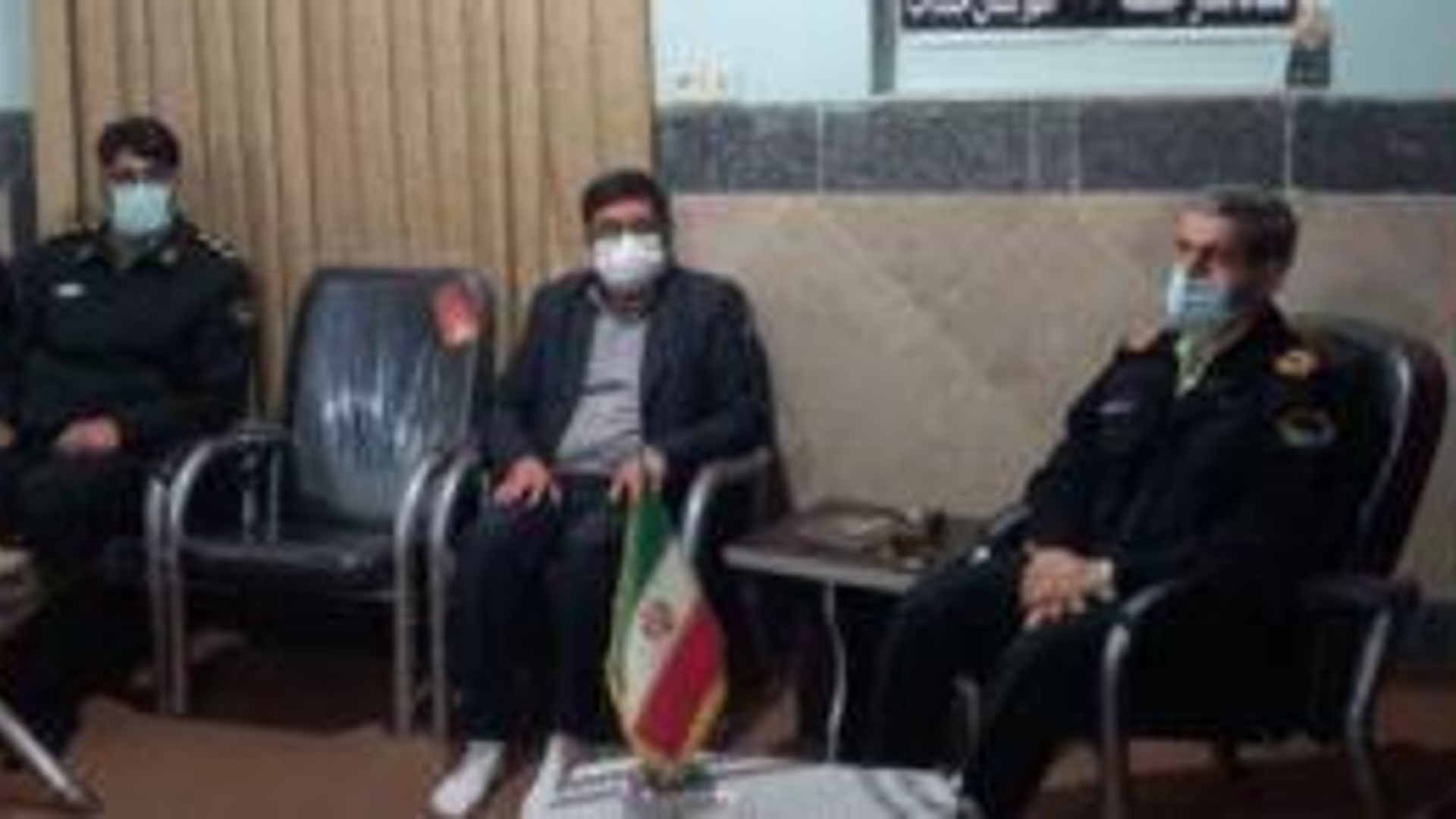 حضور فرمانده نیروی انتظامی استان در شهرستان خنداب