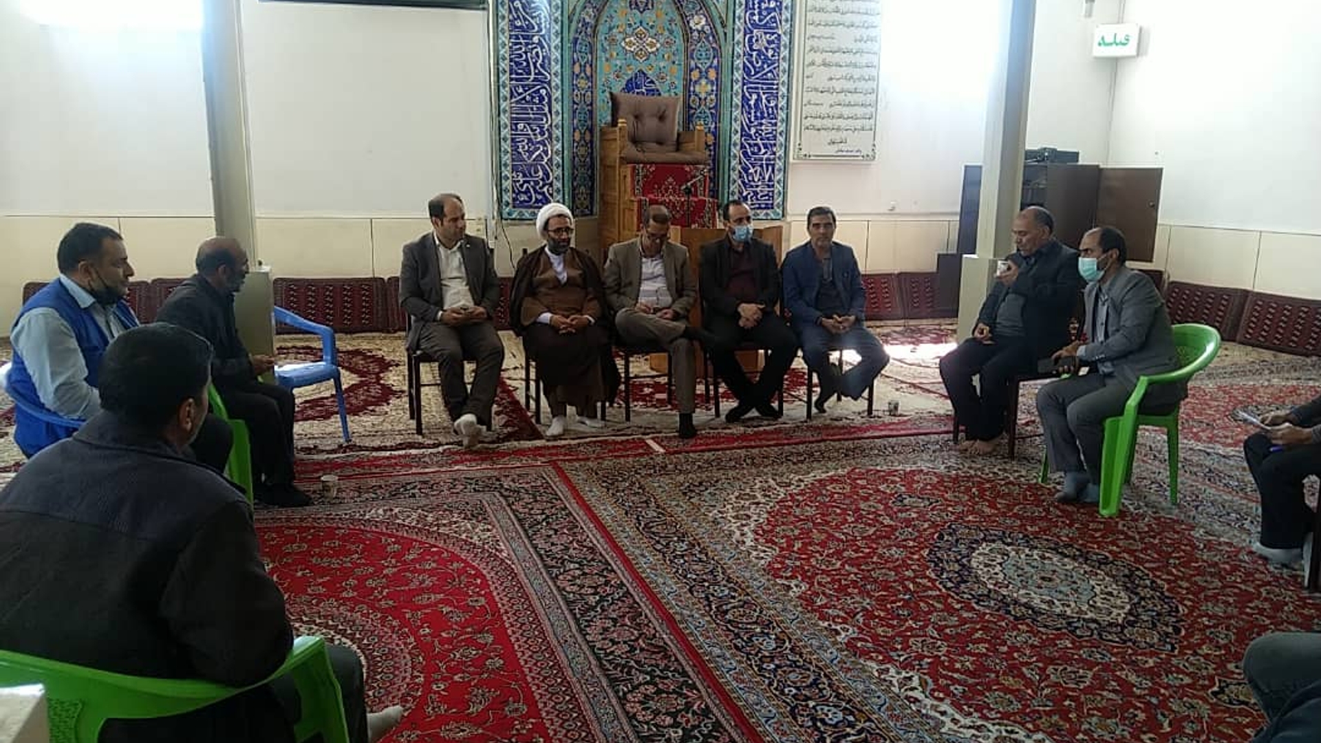 دهگردشی نوروزی فرماندار شهرستان دلیجان