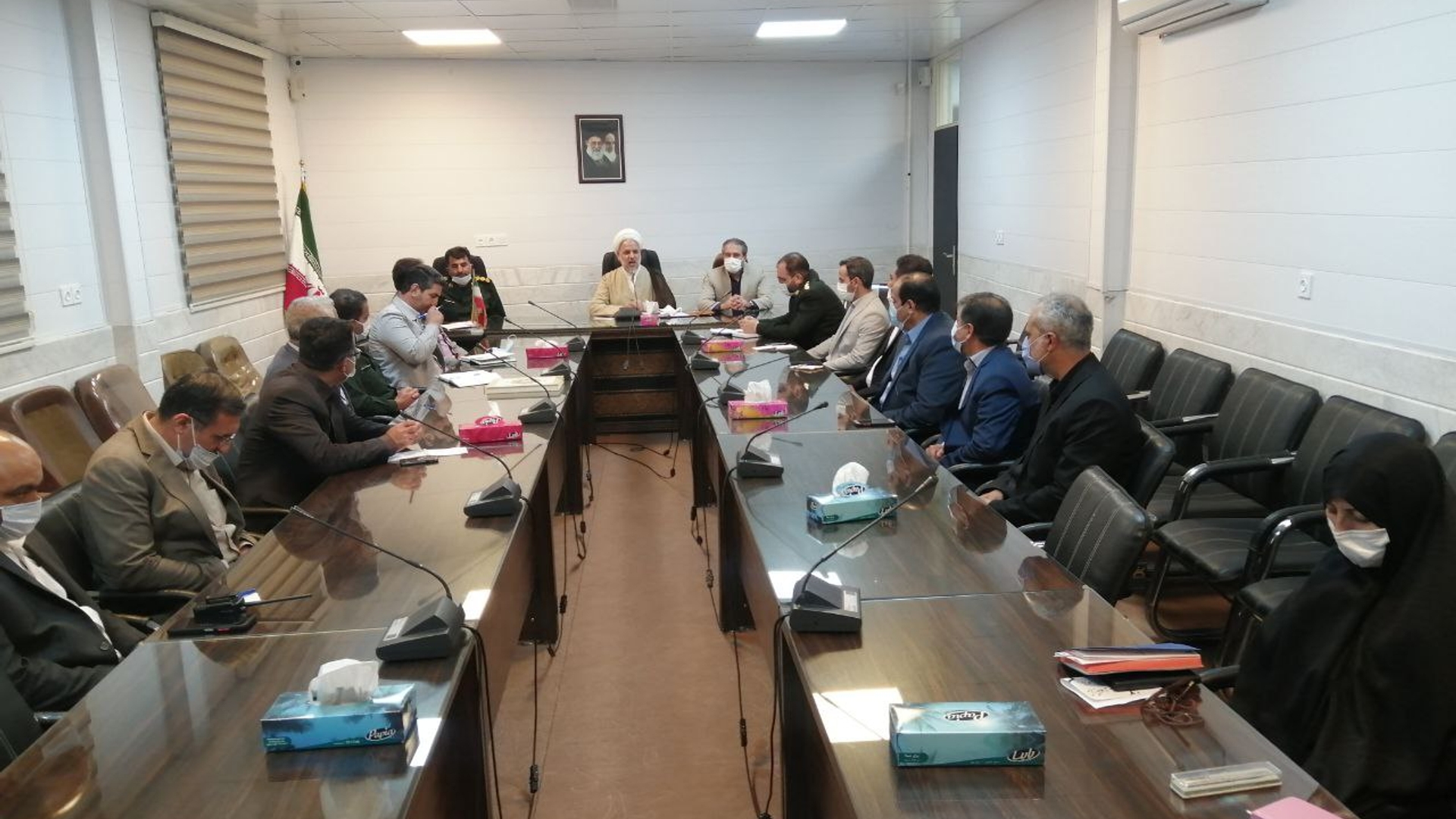 جلسه ستاد امر به معروف و نهی از منکر شهرستان ساوه