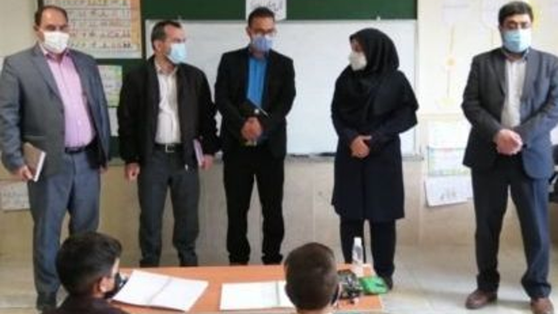 "بازدید فرماندار از برخی واحدهای آموزشی"