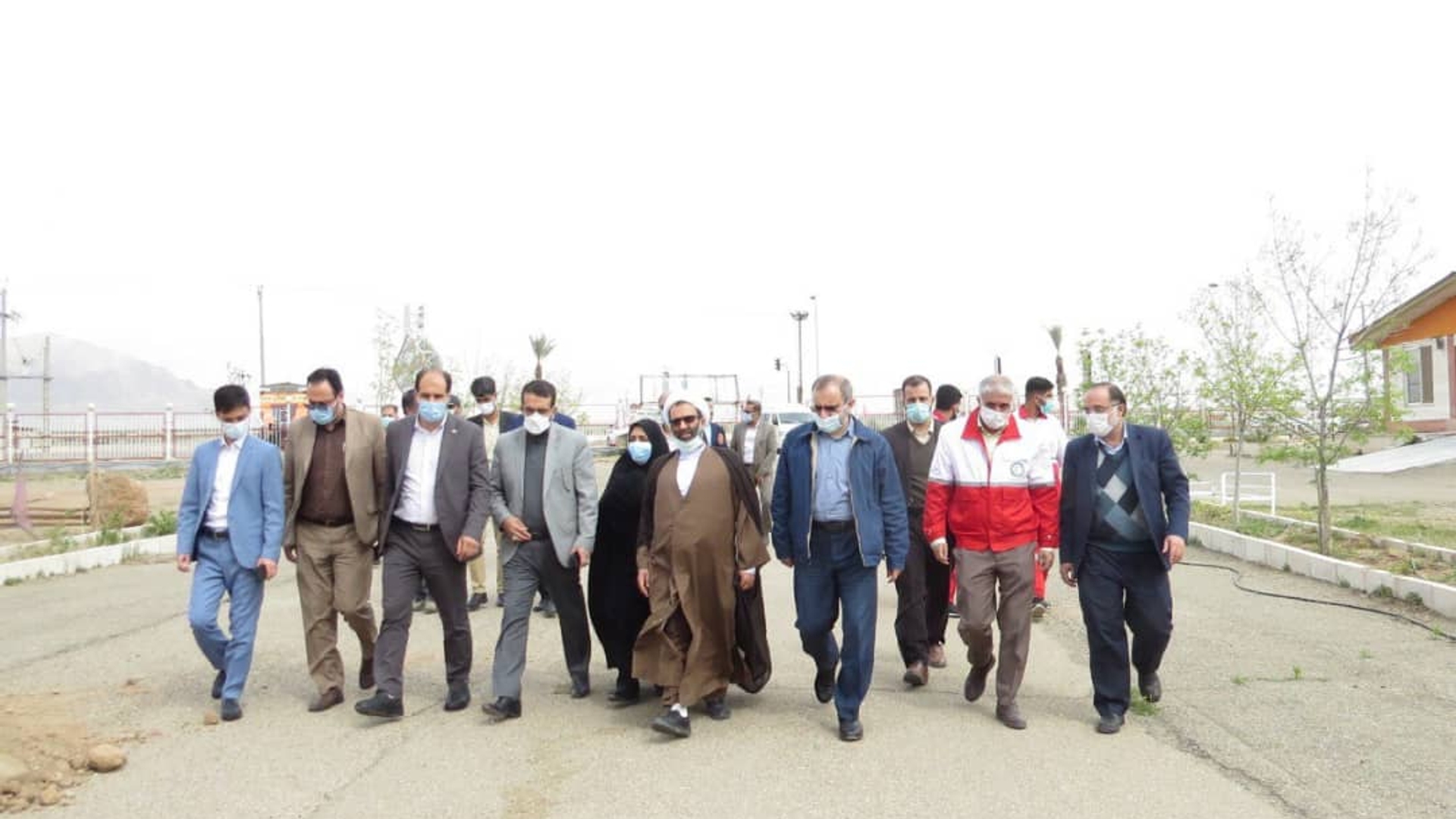 بازدید استاندار مرکزی از پایگاه امدادی جاده ای همای سعادت جمعیت هلال احمر شهرستان دلیجان