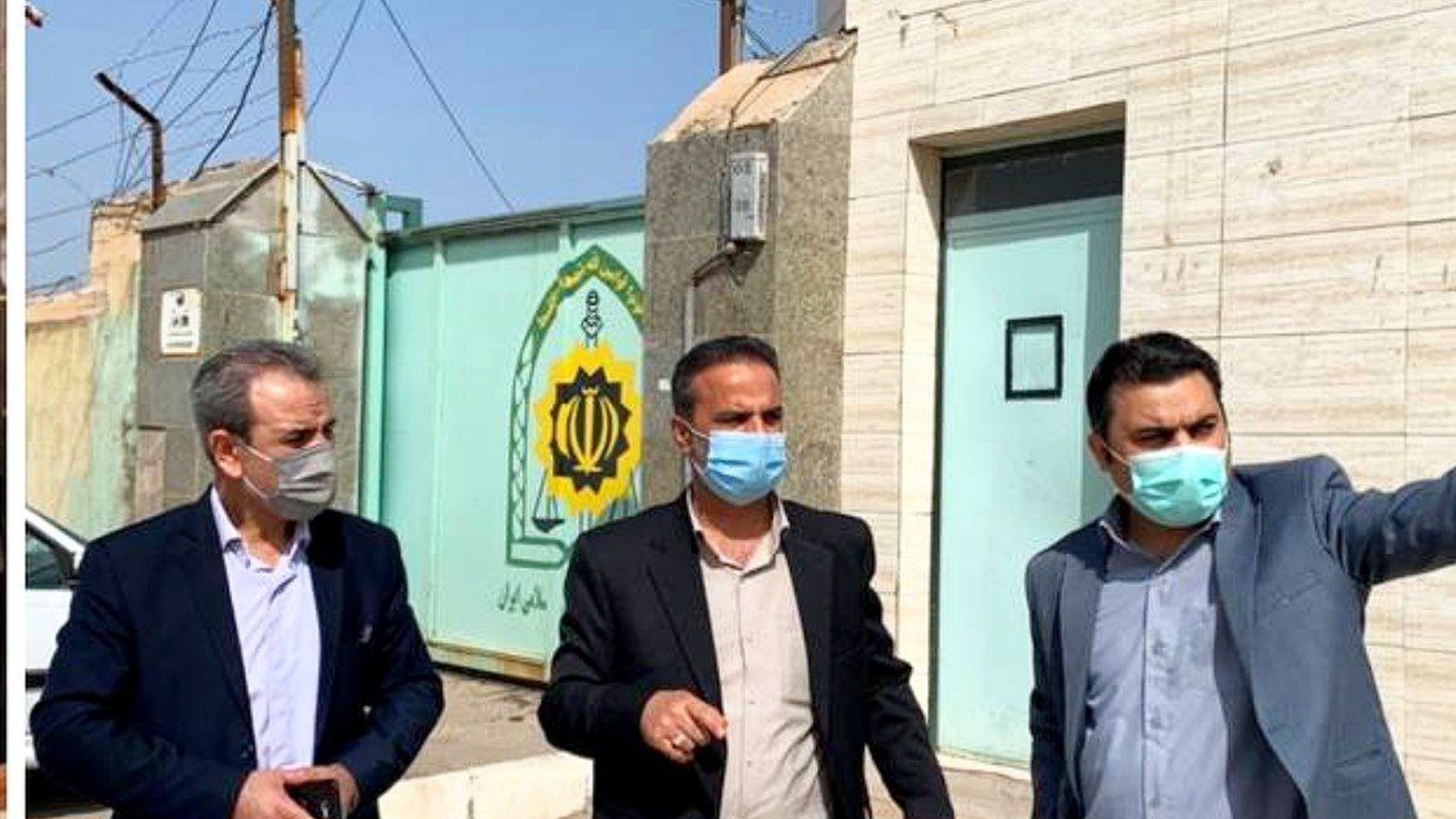 از کلانتری شهر پرندک