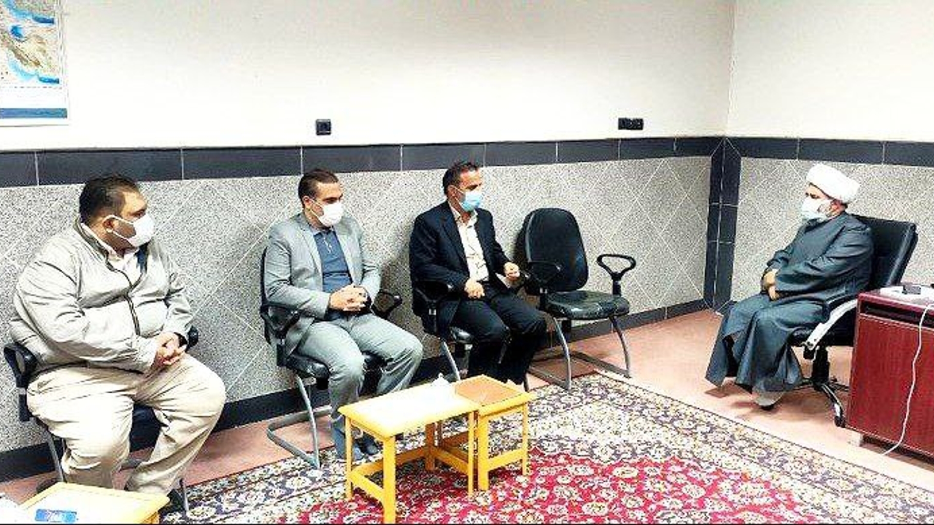 با حجت الاسلام والمسلمین عطاءالهی امام جمعه شهر زاویه