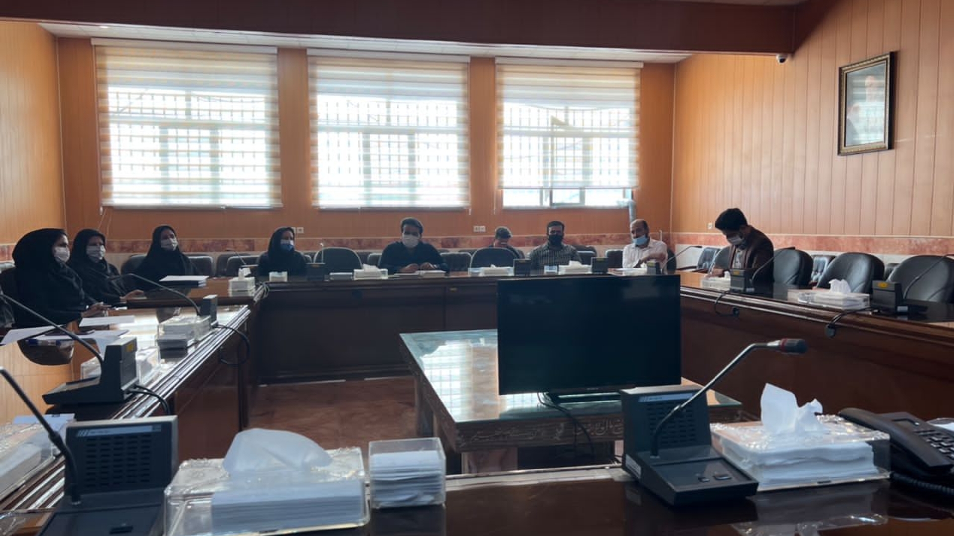 آئین تکریم و معارفه کارشناس بخشداری  شهرستان محلات