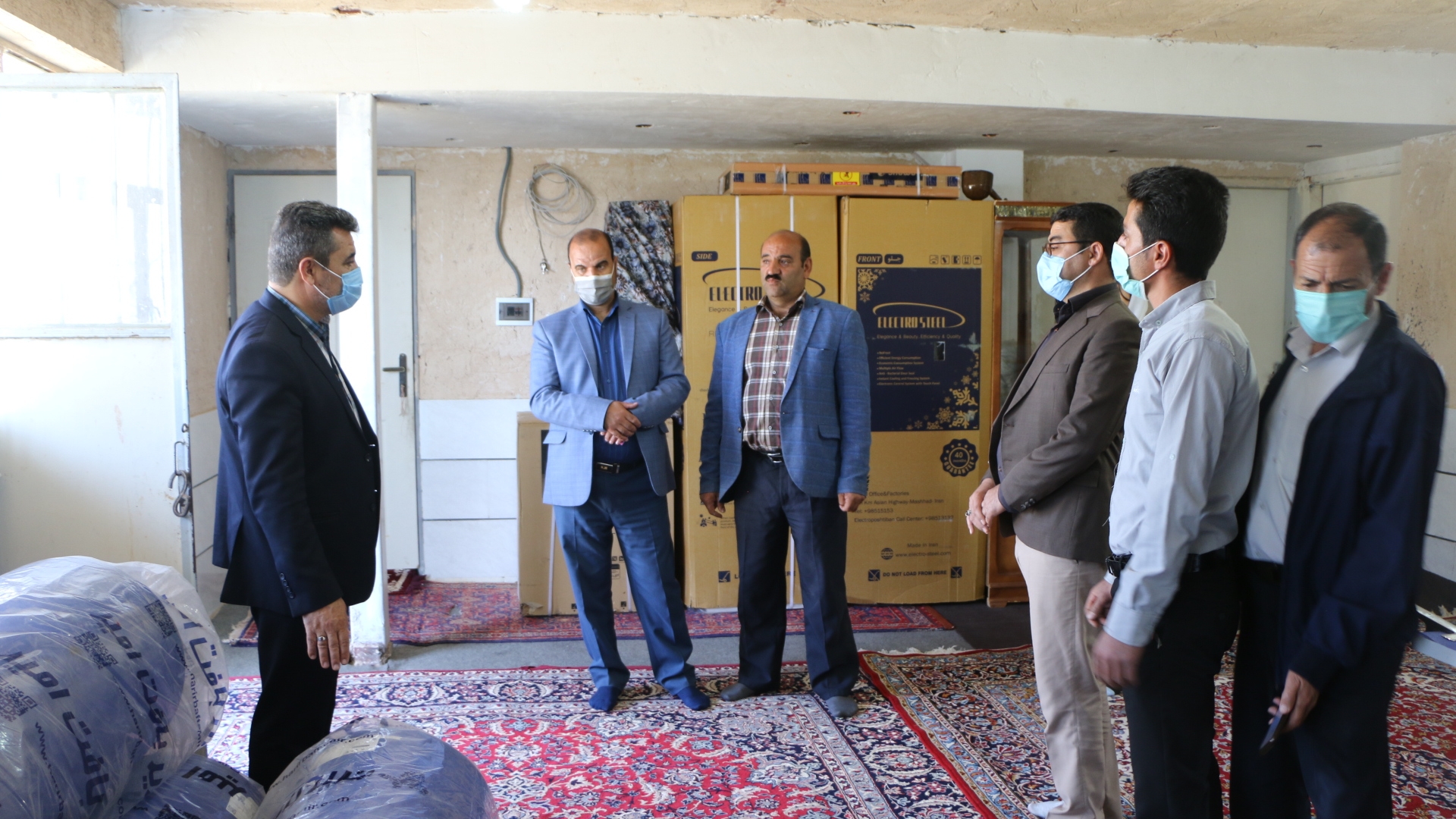 بازدیدمیدانی فرماندار شهرستان شازنداز روستای علی قورچی از توابع بخش سربند