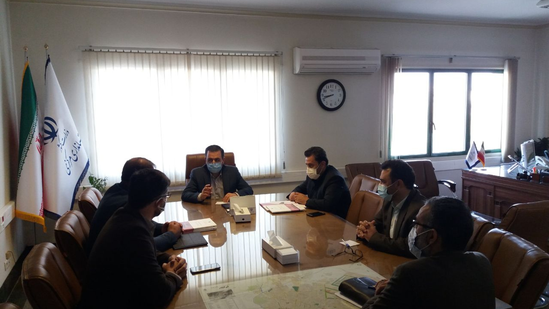 جلسه طرح توسعه راه آهن اراک