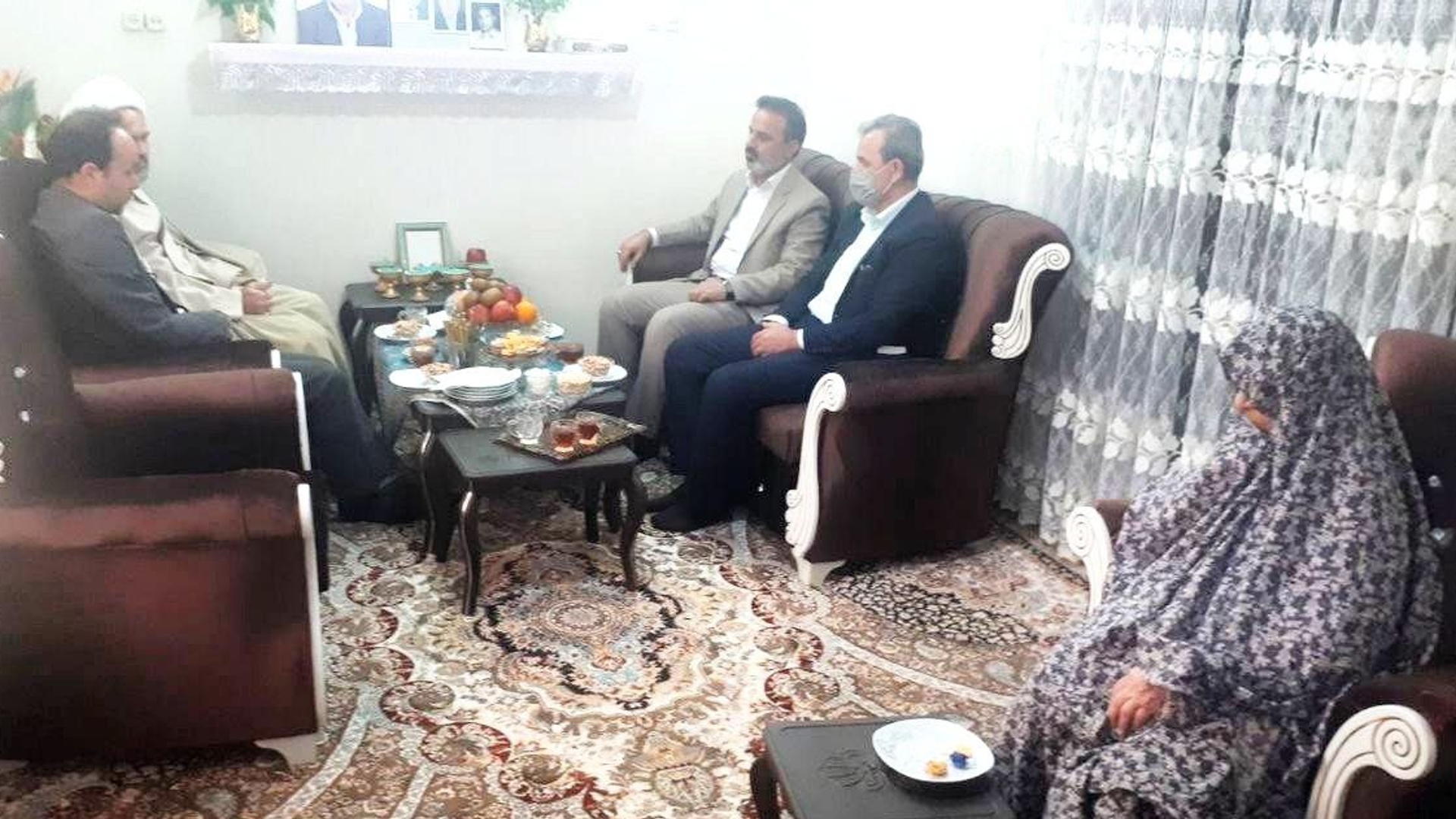 دیدار با خانواده معظم شهید والامقام کریمی نیا و خانواده کاشی