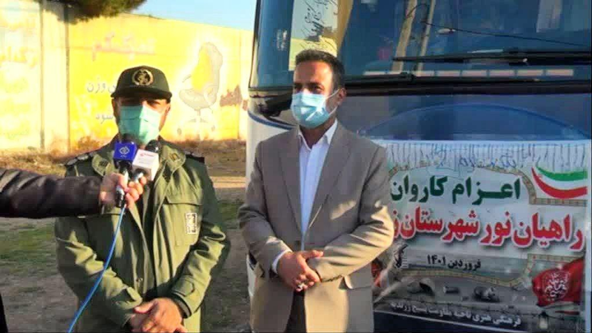 حضور پر شور مردم شهرستان زرندیه در کاروان راهیان نور