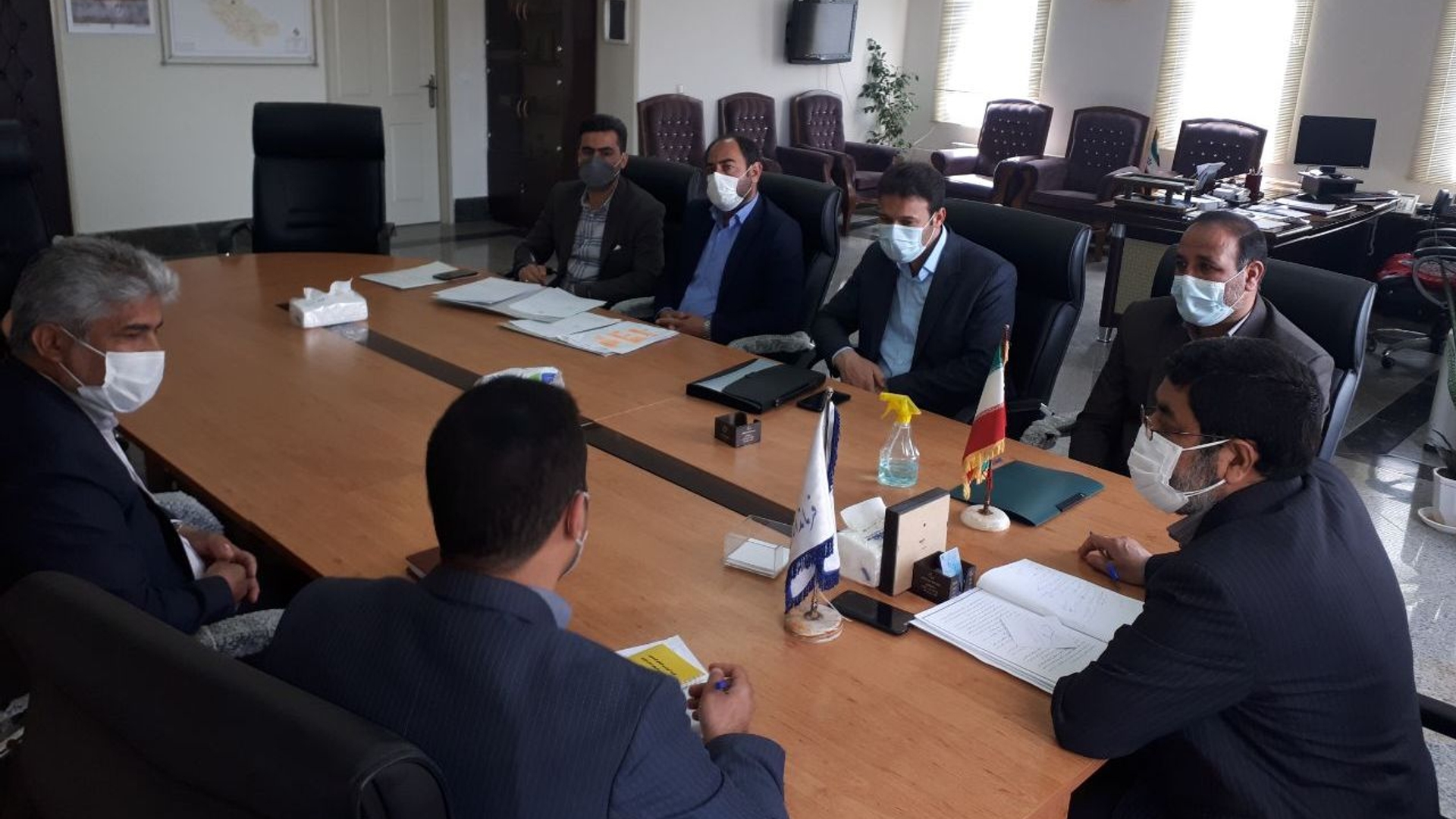 برگزاری جلسه بمنظوررفع مشکل واگذاری انشعابات