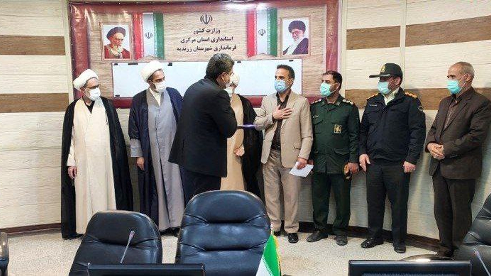 در حاشیه این مراسم از زحمات جناب آقای سید احمد طباطبایی تقدیر و تشکر بعمل آمد