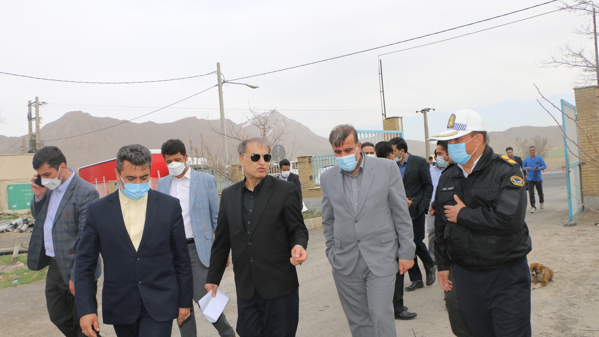 معاون وزیر راه و شهرسازی به منظور بازدید پروژه‌های عمرانی و راهسازی به شهرستان شازند سفر کرد