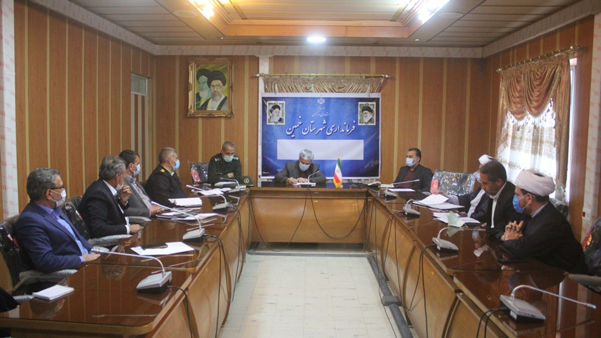 جلسه ستاد احیای امر به معروف و نهی از منکر شهرستان خمین برگزار شد